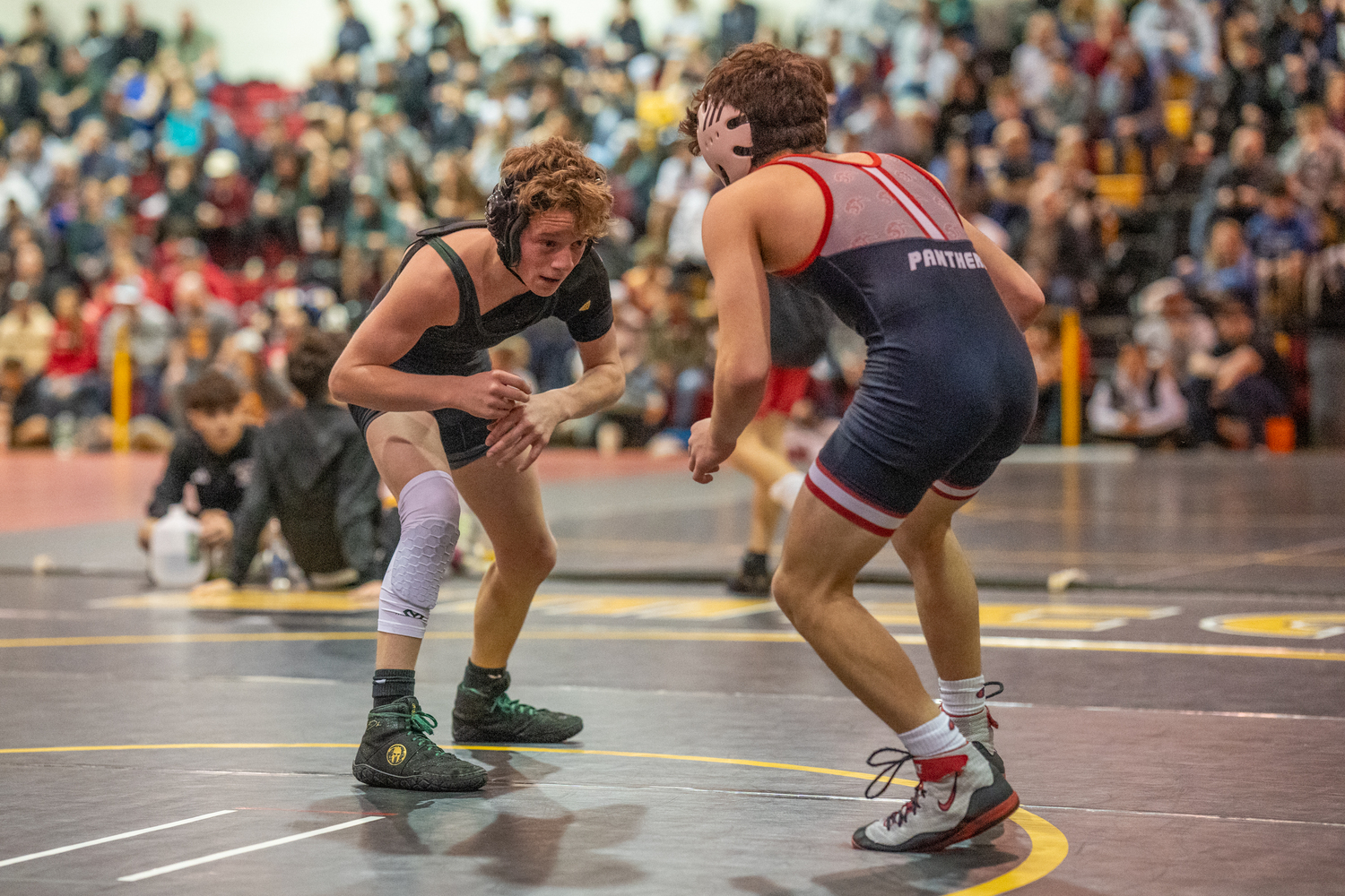 Freshman Nate Cangelosi was one of three placewinners on Saturday for the Hurricanes at the Paul Dilorio Memorial Tournament at Sachem East High School. RON ESPOSITO