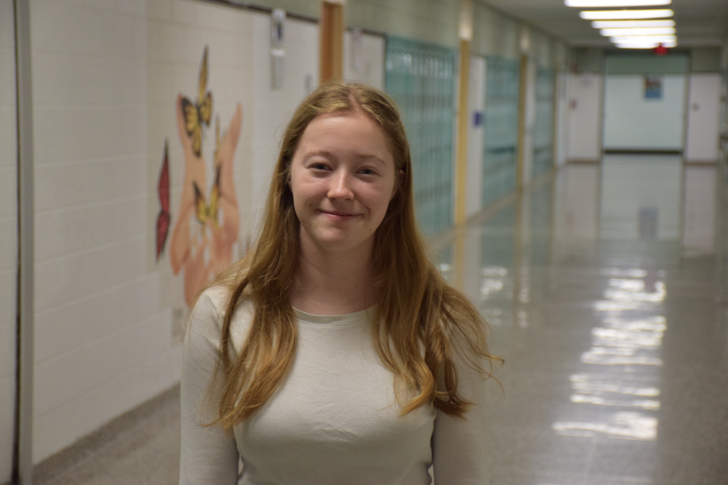 Jessica Curran is the second Westhampton Beach High School senior to be named a scholar in the prestigious Regeneron Science Talent Search. COURTESY WESTHAMPTON BEACH SCHOOL DISTRICT