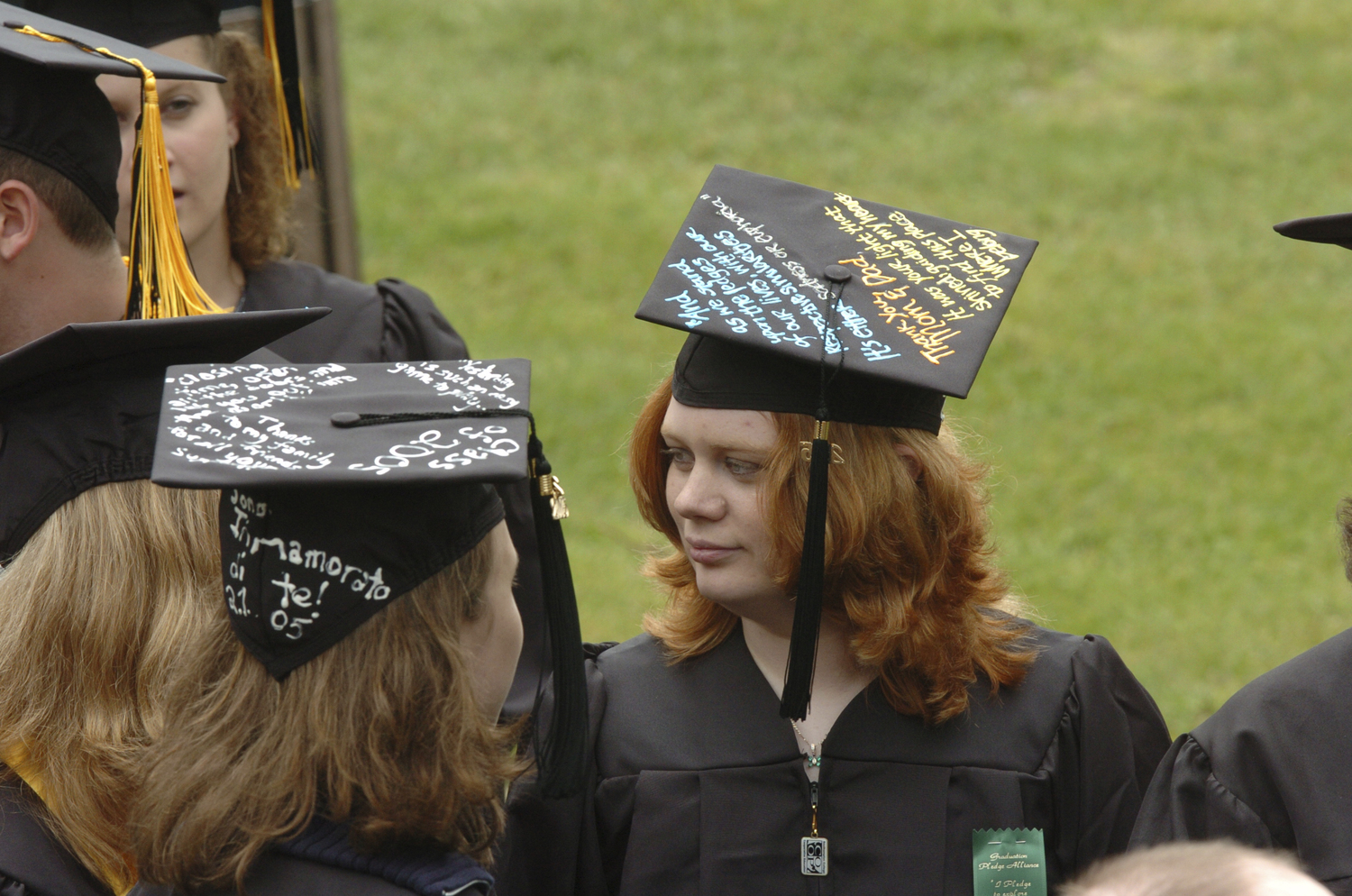 The last graduating class of Southampton College in May of 2005.  DANA SHAW