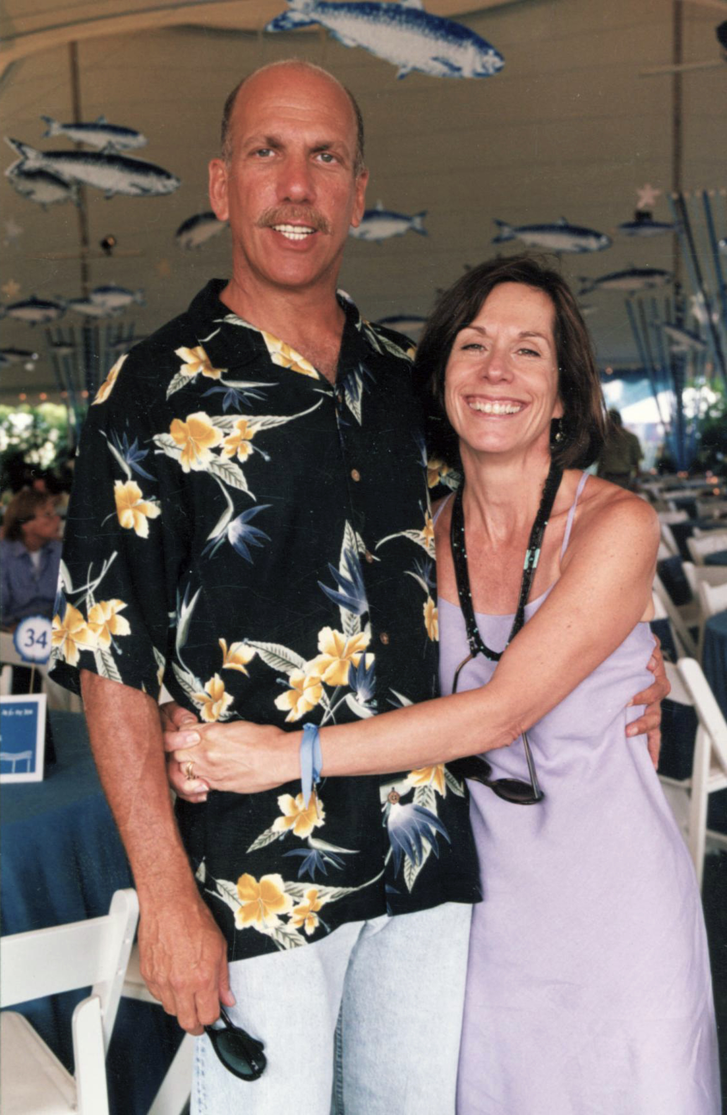 Robert F.X and Laura Sillerman at an 