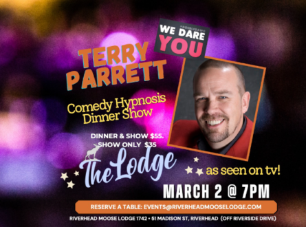 Terry Parrett: Comedy Show and Dinner!
