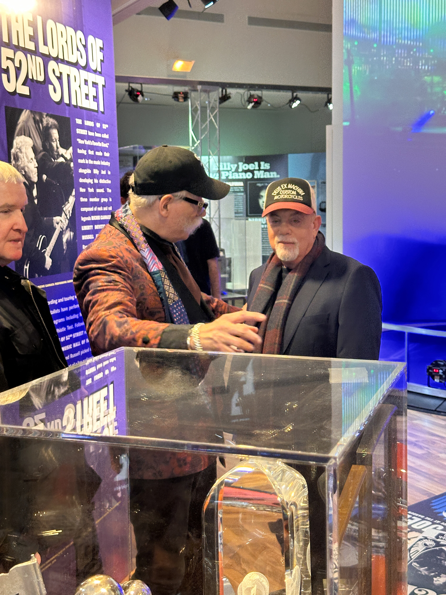 This past fall, Billy Joel visited the new exhibition about his life and career at the Long Island Music & Entertainment Hall of Fame in Stony Brook. MYRNA SUAREZ @myrnasuarezphoto