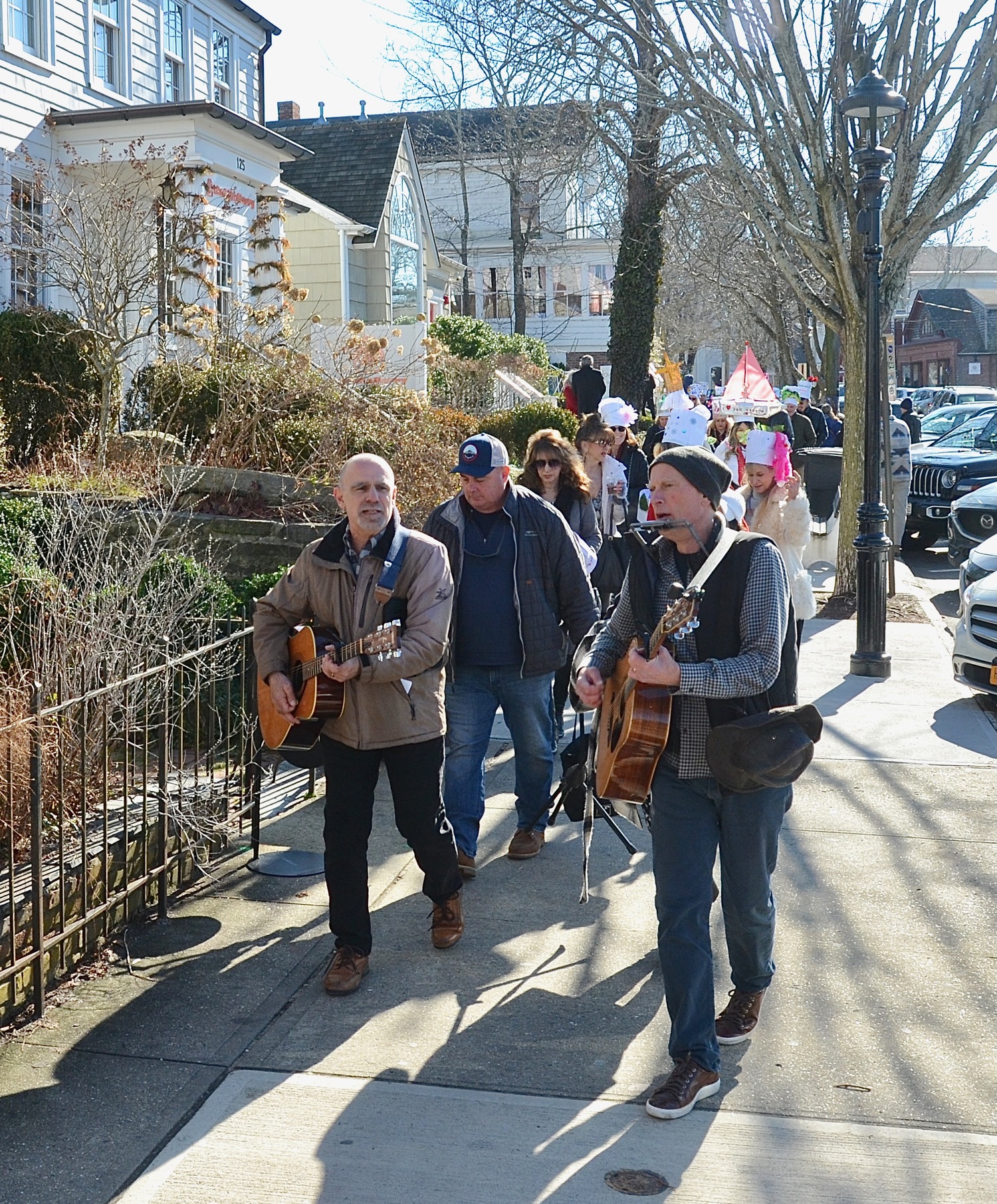 Members of the Sag Harbor Hysterical Society during the Culinary Stroll on Saturday.