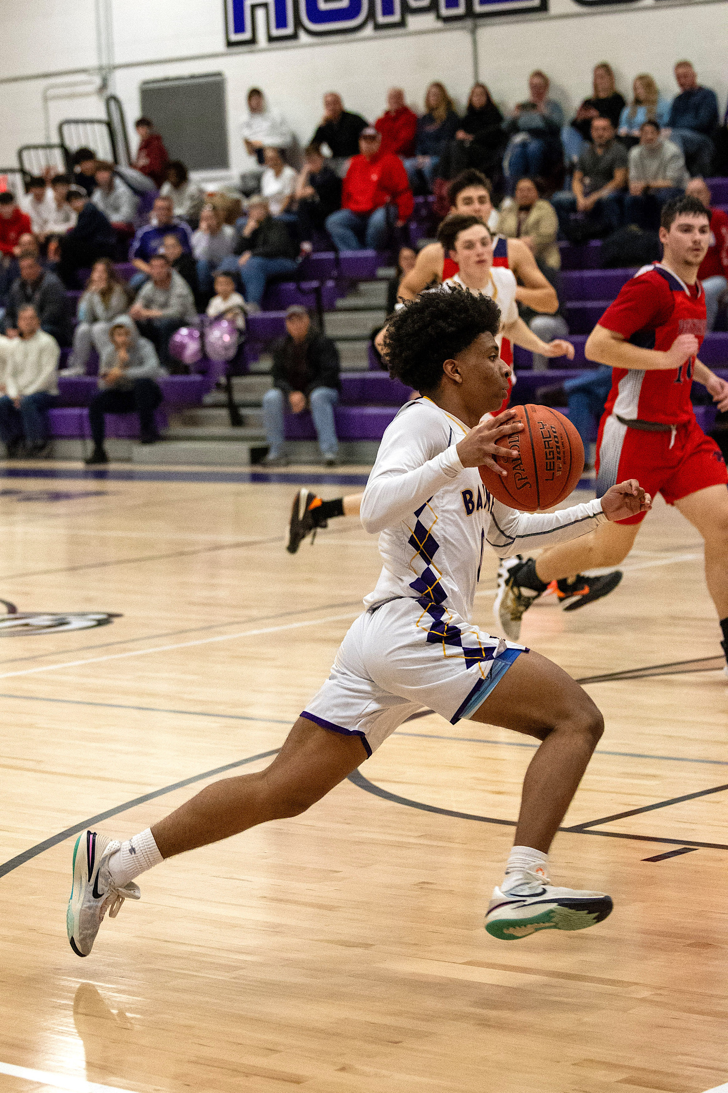 Senior guard Danny Wilson drives to the basket. MICHAEL O'CONNOR