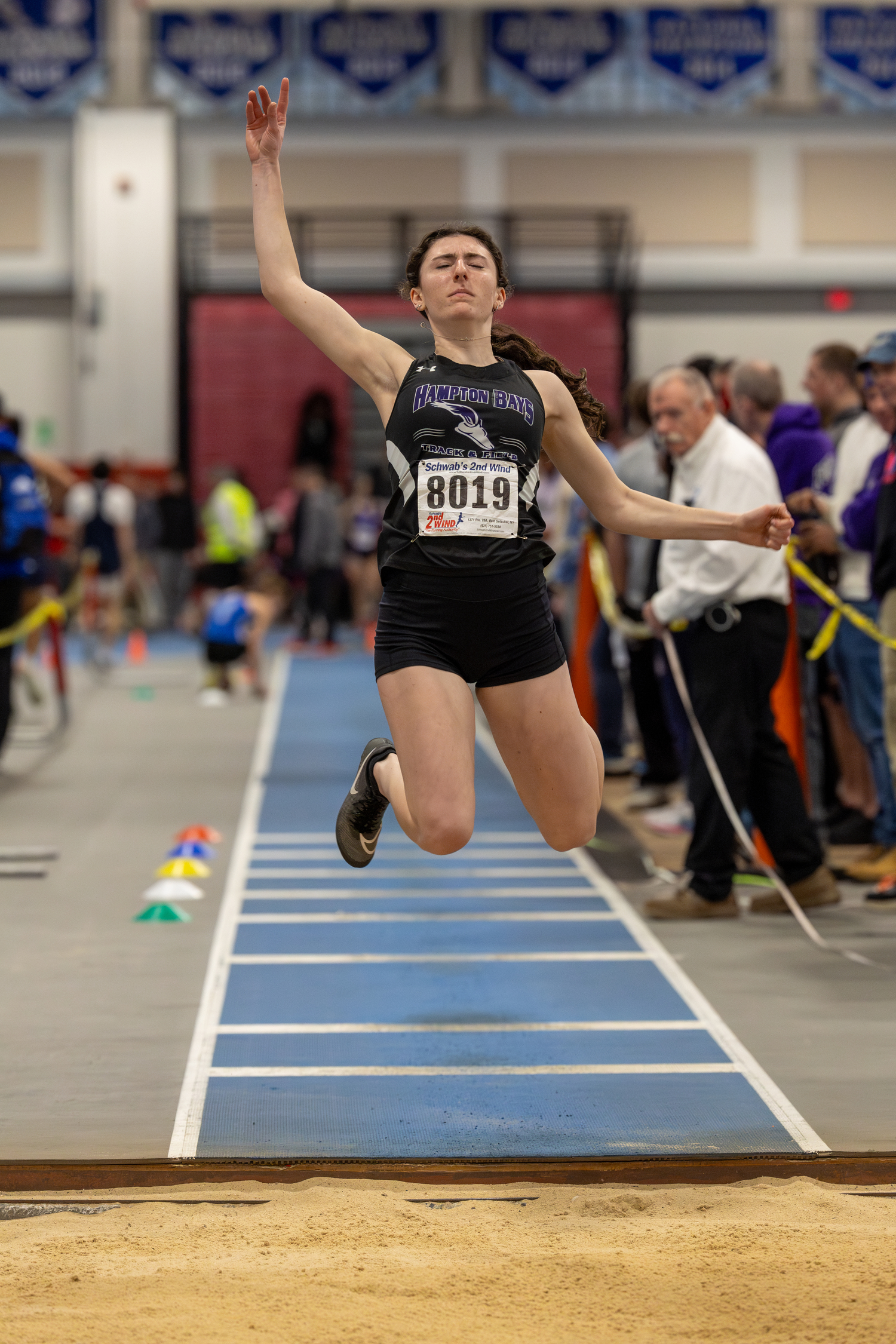 Emma Halsey also competed in the triple jump last week.   RON ESPOSITO