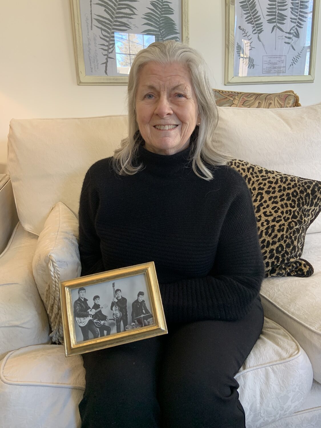 Hilary Collins of Sag Harbor, who grew up in Liverpool, had a front row seat on the formation of the Beatles long before Beatlemania swept the world. STEPHEN J. KOTZ