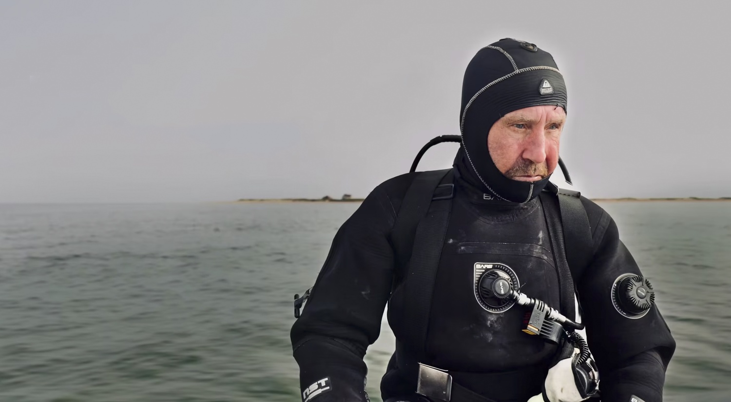 Lobsterman Michael Packard in a still from David Abel's new documentary 