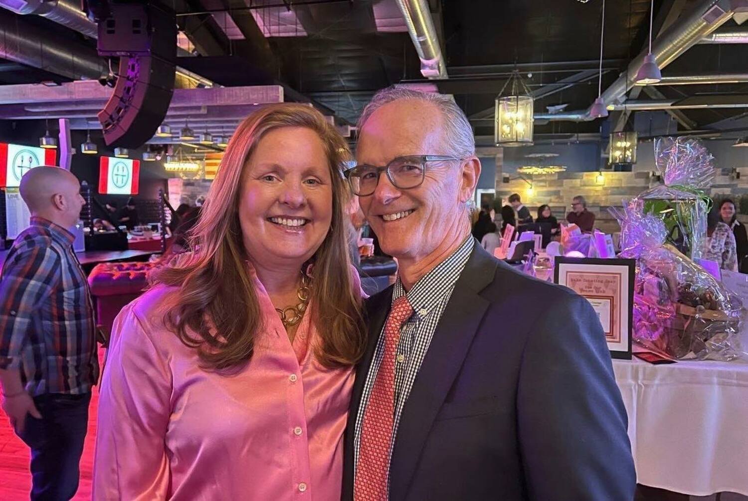 The Clubhouse Hamptons hosts “Love Bites,” an annual tasting and dancing event to benefit Katy’s Courage, on March 23. Katy Stewart's parents, Brigid Collins and Jim Stewart.