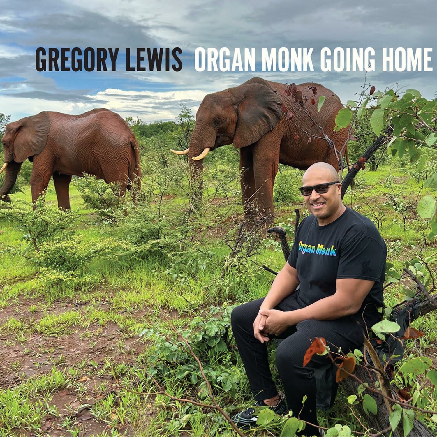 The cover of Gregory Lewis's new album Organ Monk Going Home. COURTESY THE ARTIST