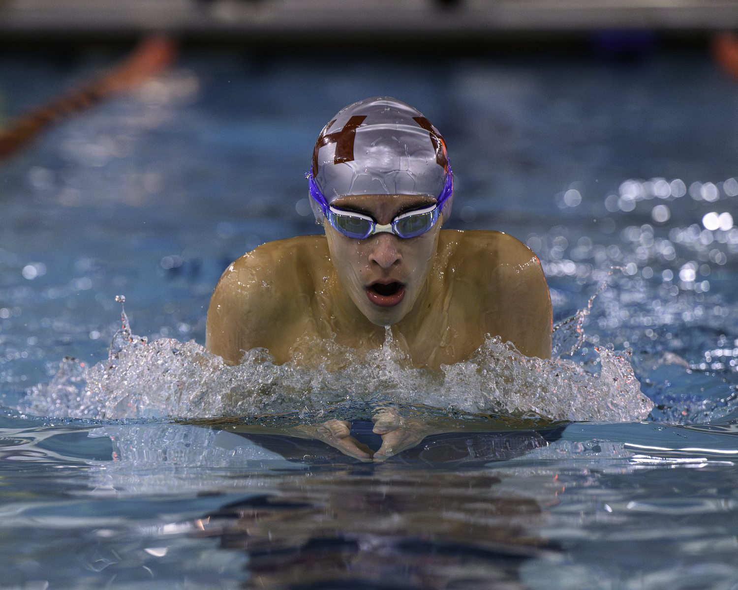 Pierson freshman Nick Chavez trimmed 1.9 seconds off his previous personal best in the 100-yard breaststroke to finish second in League II and earn a chance to compete in the Suffolk County race. MARIANNE BARNETT