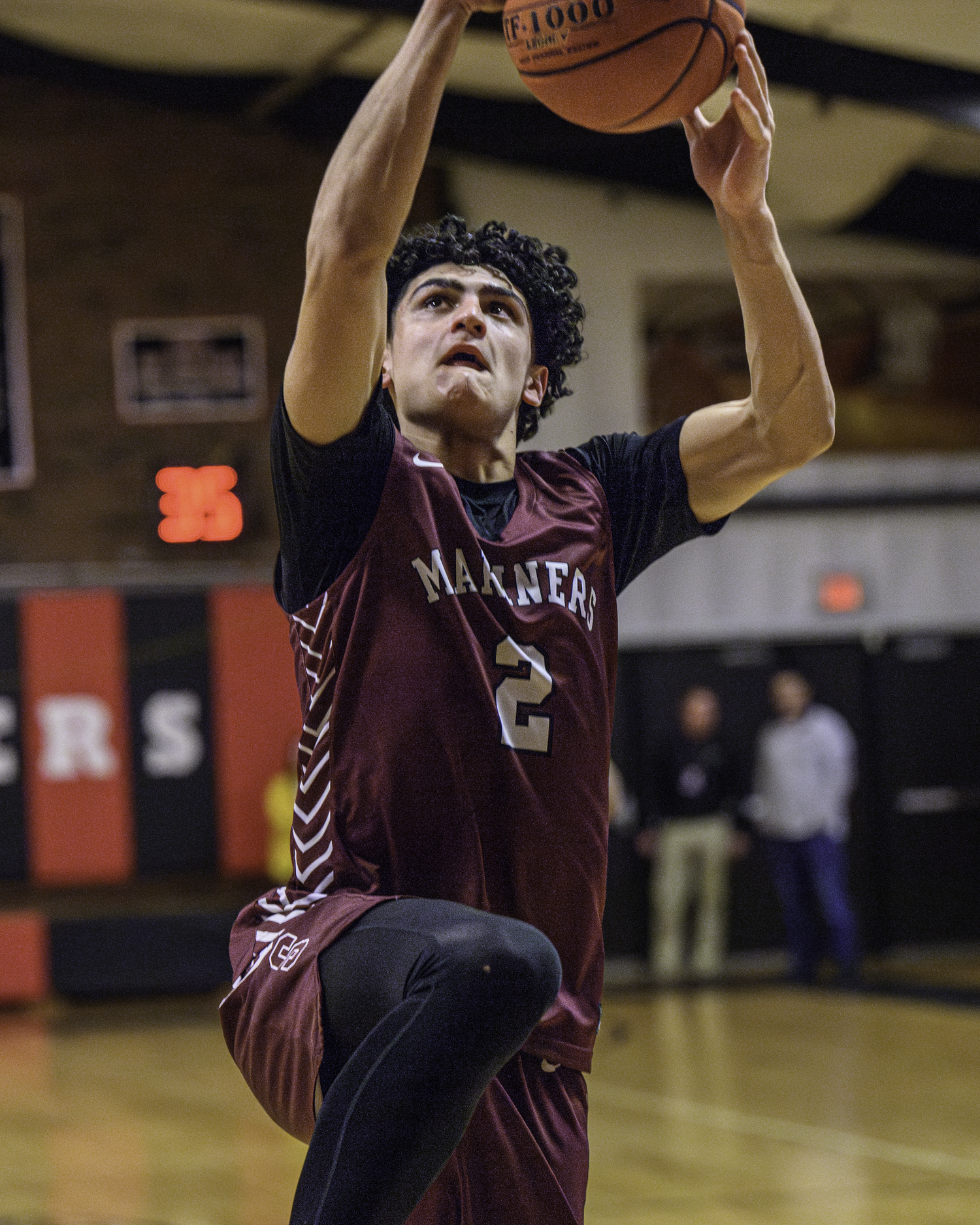 Southampton sophomore Alex Franklin scored 20 points in the win at Pierson on February 14.   MARIANNE BARNETT