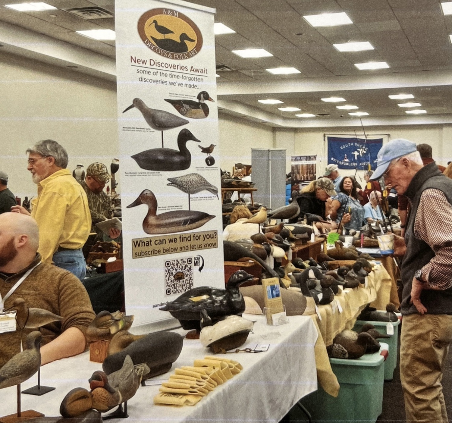 The 52nd Annual Long Island Decoy Collectors Association Show will take place next Saturday, March 2, in Hauppauge. This year's show will honor the 100th anniversary of the Pattersquach Gunners Association, one of the oldest remaining duck clubs on the East Coast.