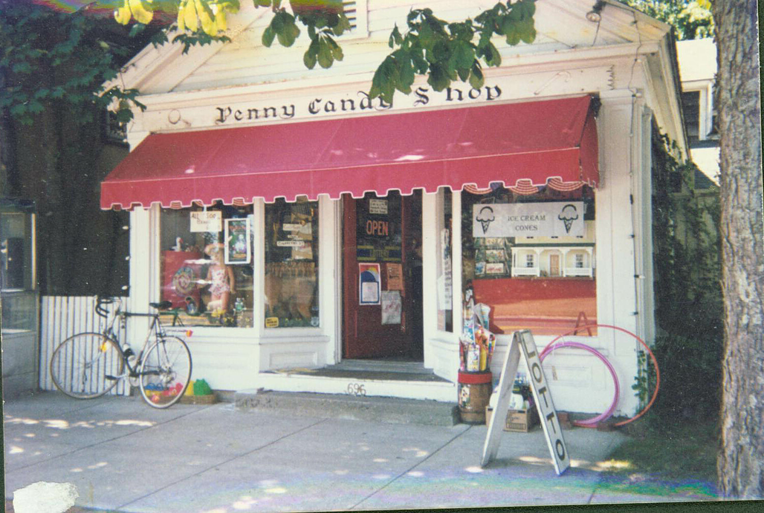 The Penny Candy Shop in July of 1999.