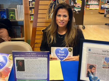 Book Signing at Barnes & Noble Bridgehampton with Award Winning Author Renee Greene Murphy of Your Heart’s Voice!