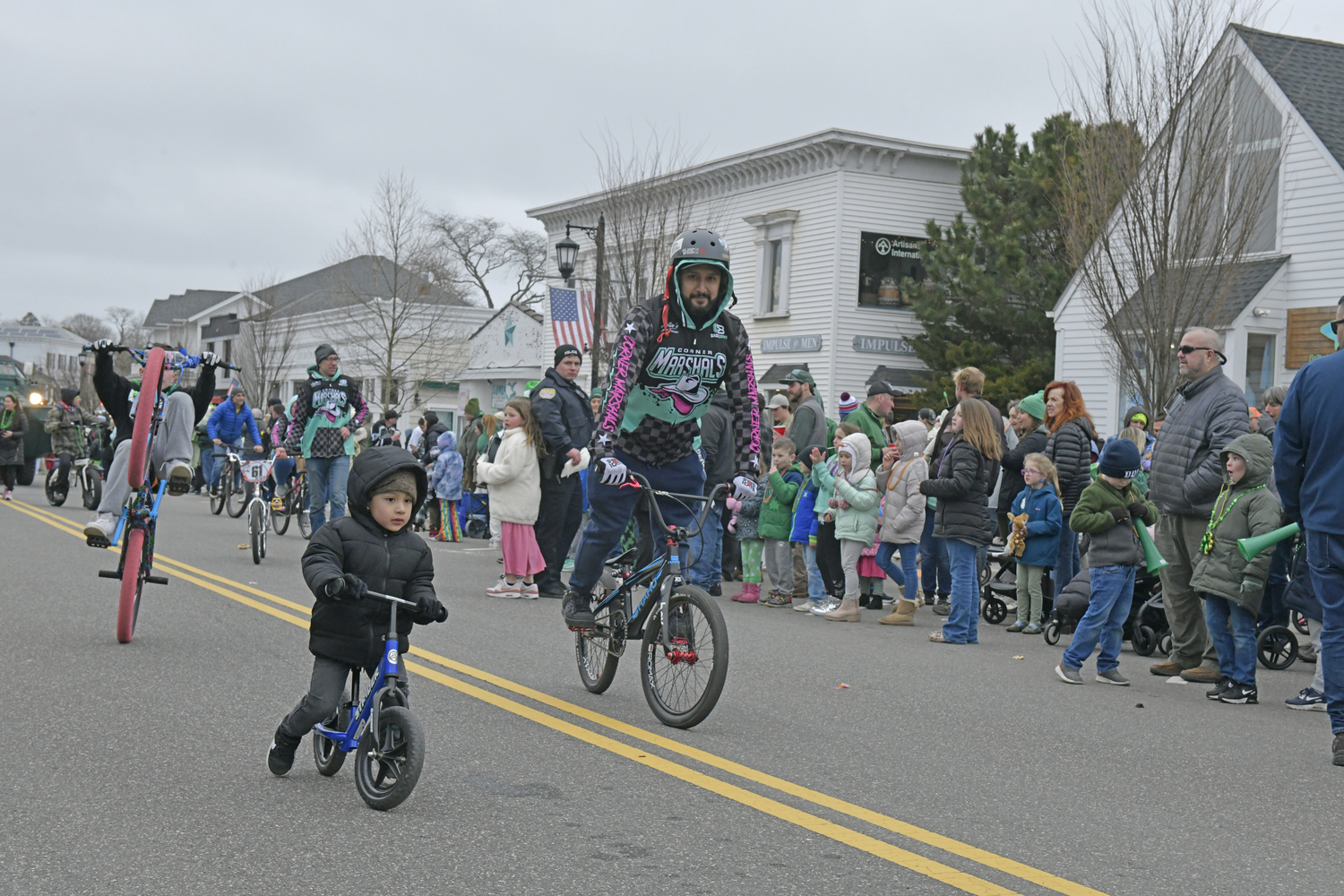 The Westhampton Beach St. Patrick's Day Parade on Saturday.