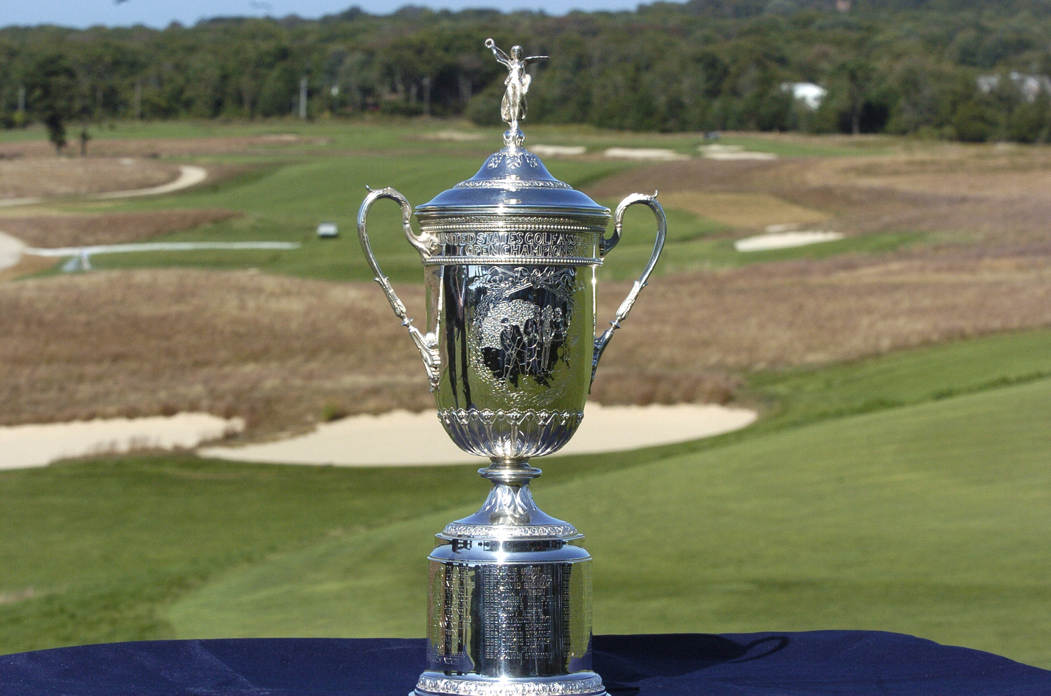 The USGA announced on Saturday that Shinnecock Hills Golf Club will host both the U.S. Open and U.S. Women's Open in 2036.   DANA SHAW