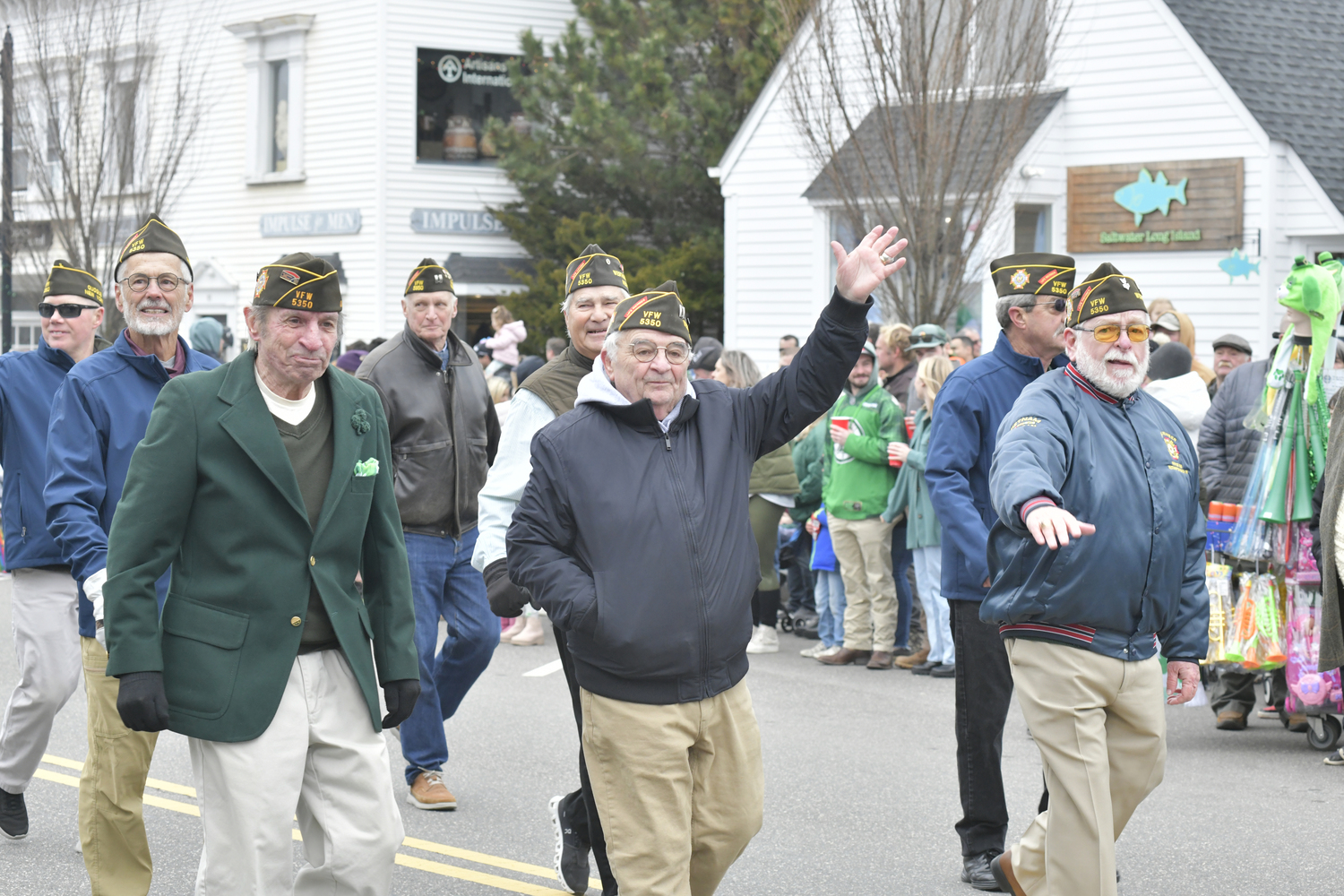 The Westhampton Beach St. Patrick's Day Parade on Saturday.