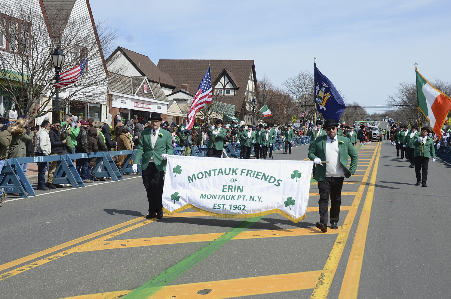 Scenes from the 62nd Montauk Friends of Erin St. Patrick’s Day parade on Sunday.