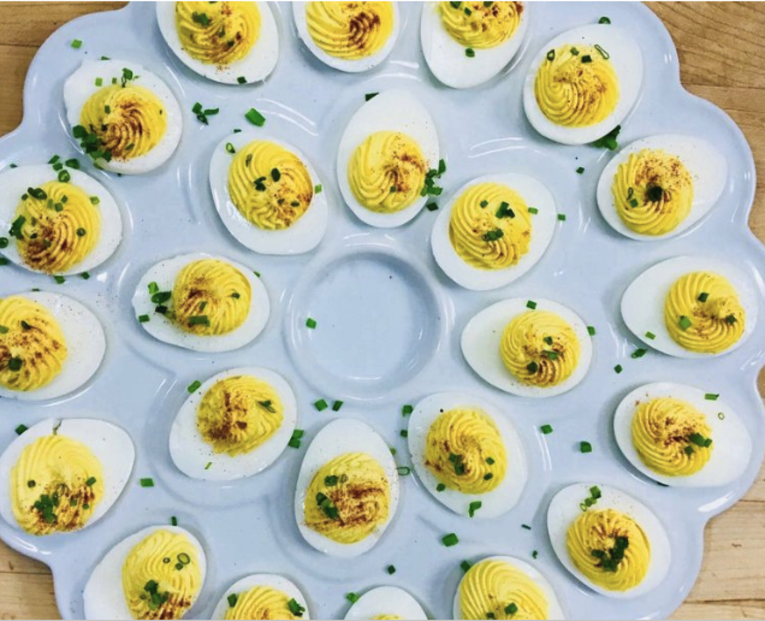 L&W Market's deviled eggs are ideal for Easter. COURTESY L&W MARKET