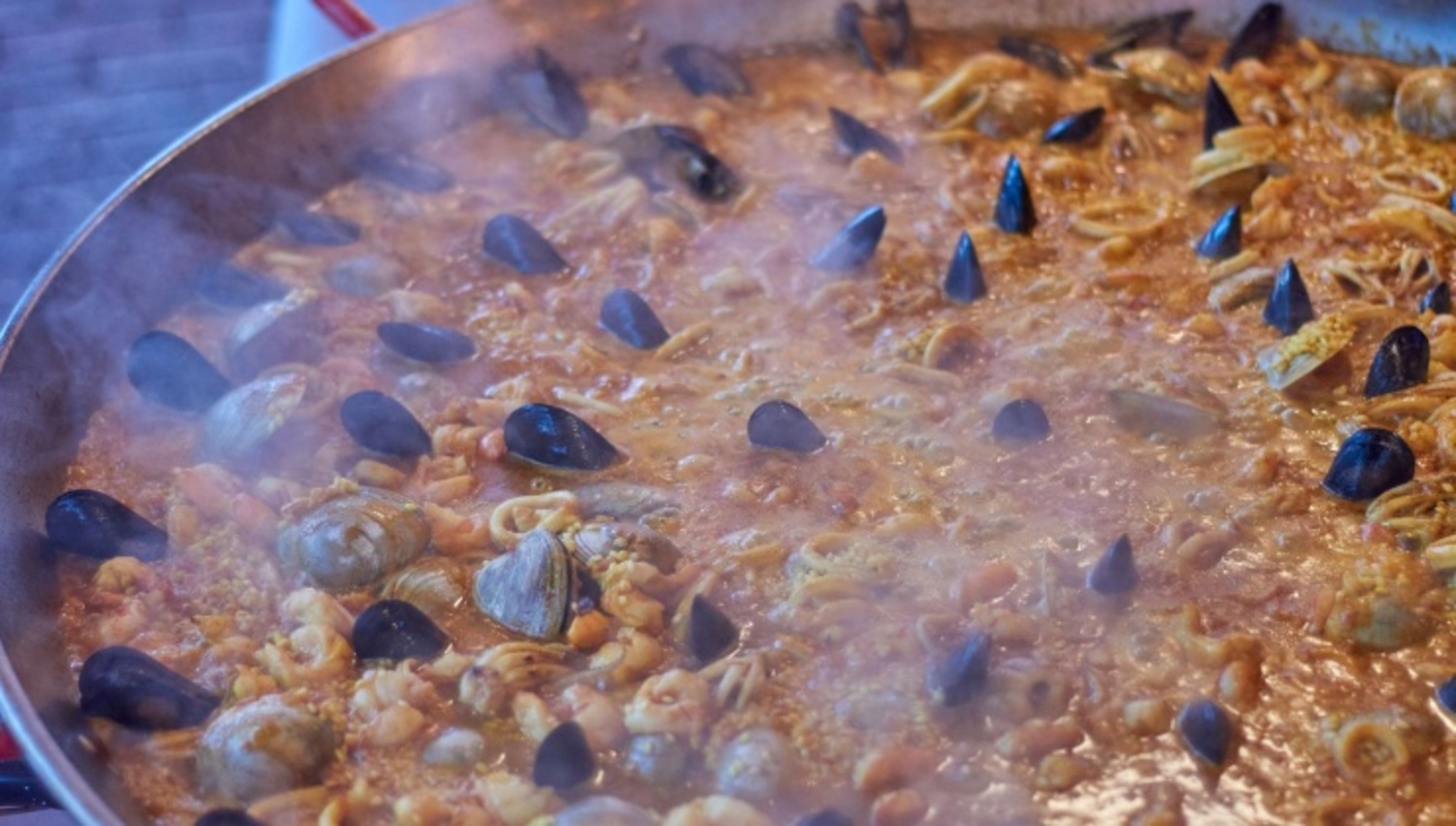 On Wednesday, March 27, celebrate National Paella Day with R.AIRE at The Hampton Maid. COURTESY R.AIRE