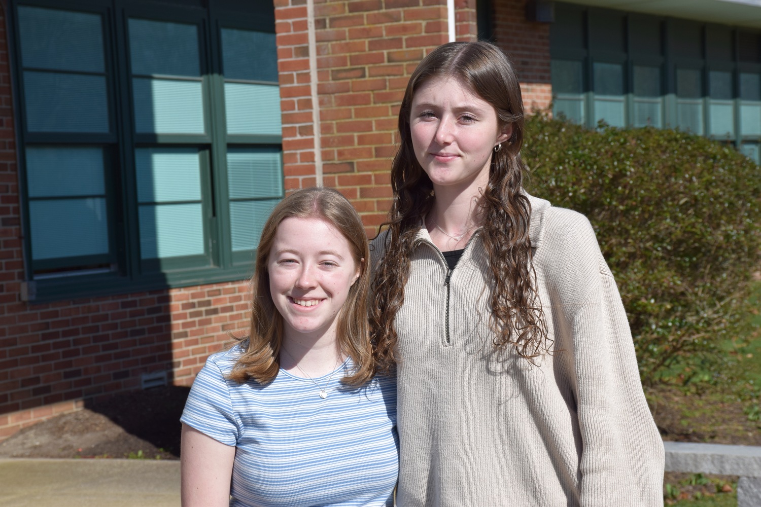 Westhampton Beach High School has named Meghan Kelly and Jessica Curran as its Class of 2024 valedictorian and salutatorian, respectively.
COURTESY WESTHAMPTON BEACH SCHOOL DISTRICT