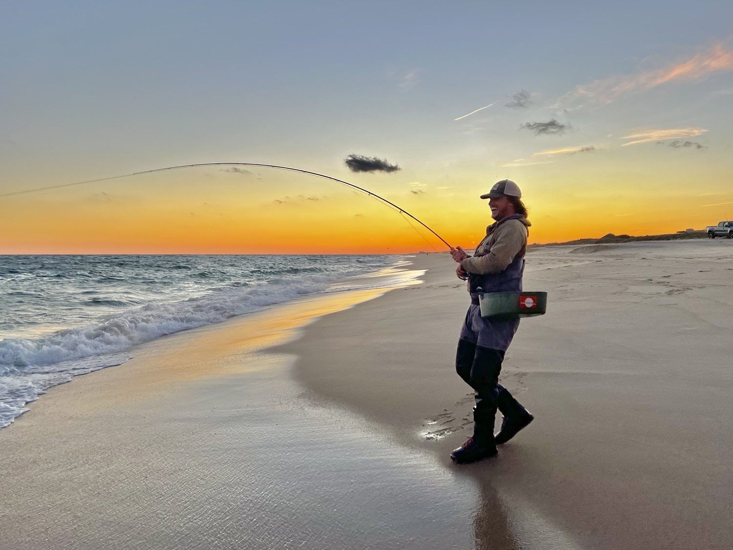 Tim Regan is a Bridgehampton resident and avid surf fisherman whose drone photos and videos of marine life off Long Island's shores on his instagram page @southforksalt has sparked interest (and a bevy of Instagram copycats) in the explosion of life just behind the surf in summertime.
