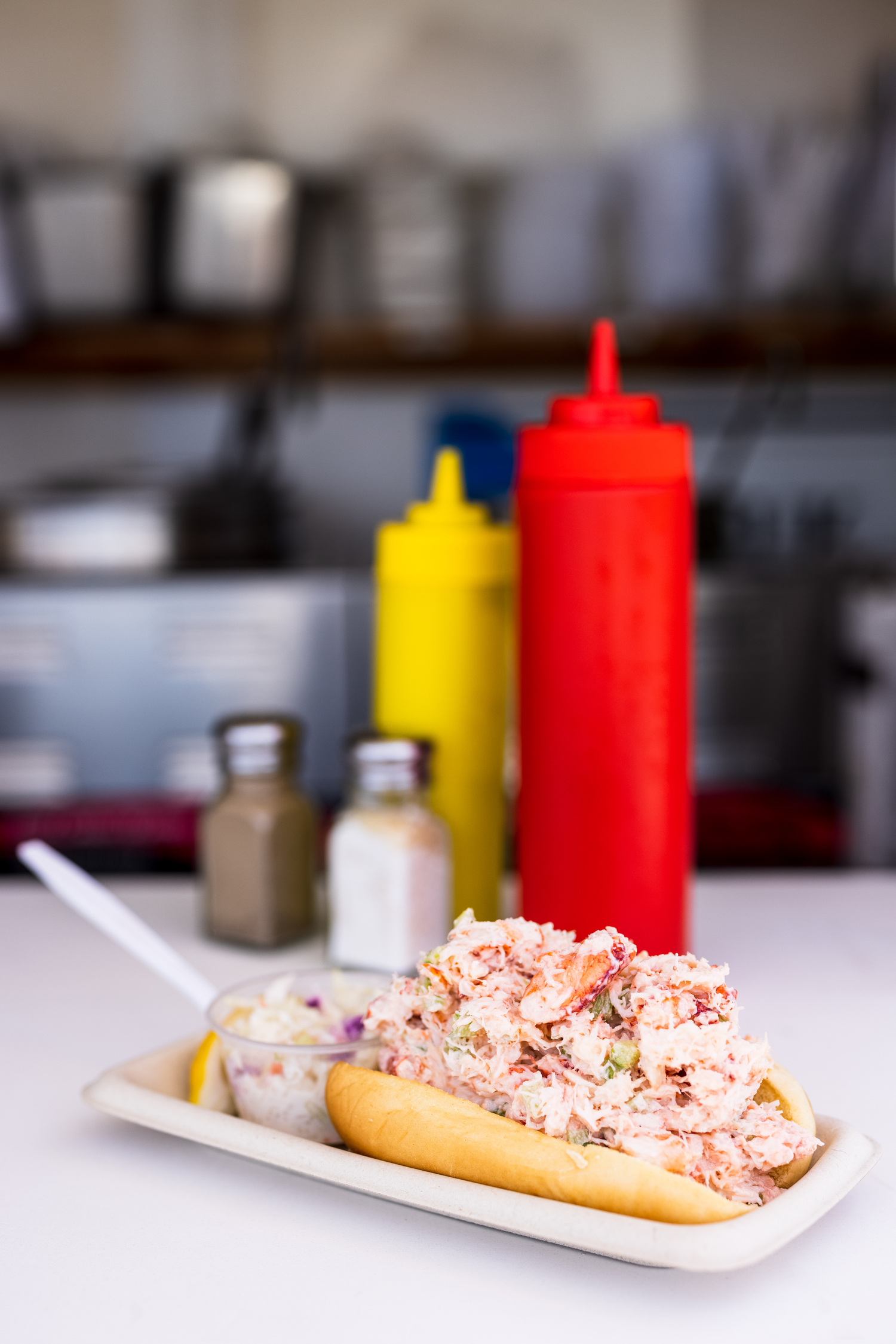 The Clam Bar at Napeague lobster roll. JPV PHOTOGRAPHY