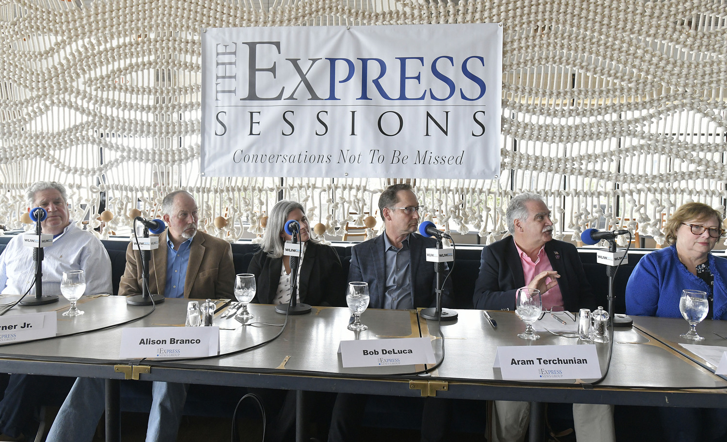 The panel at the Express Session on April 4, 