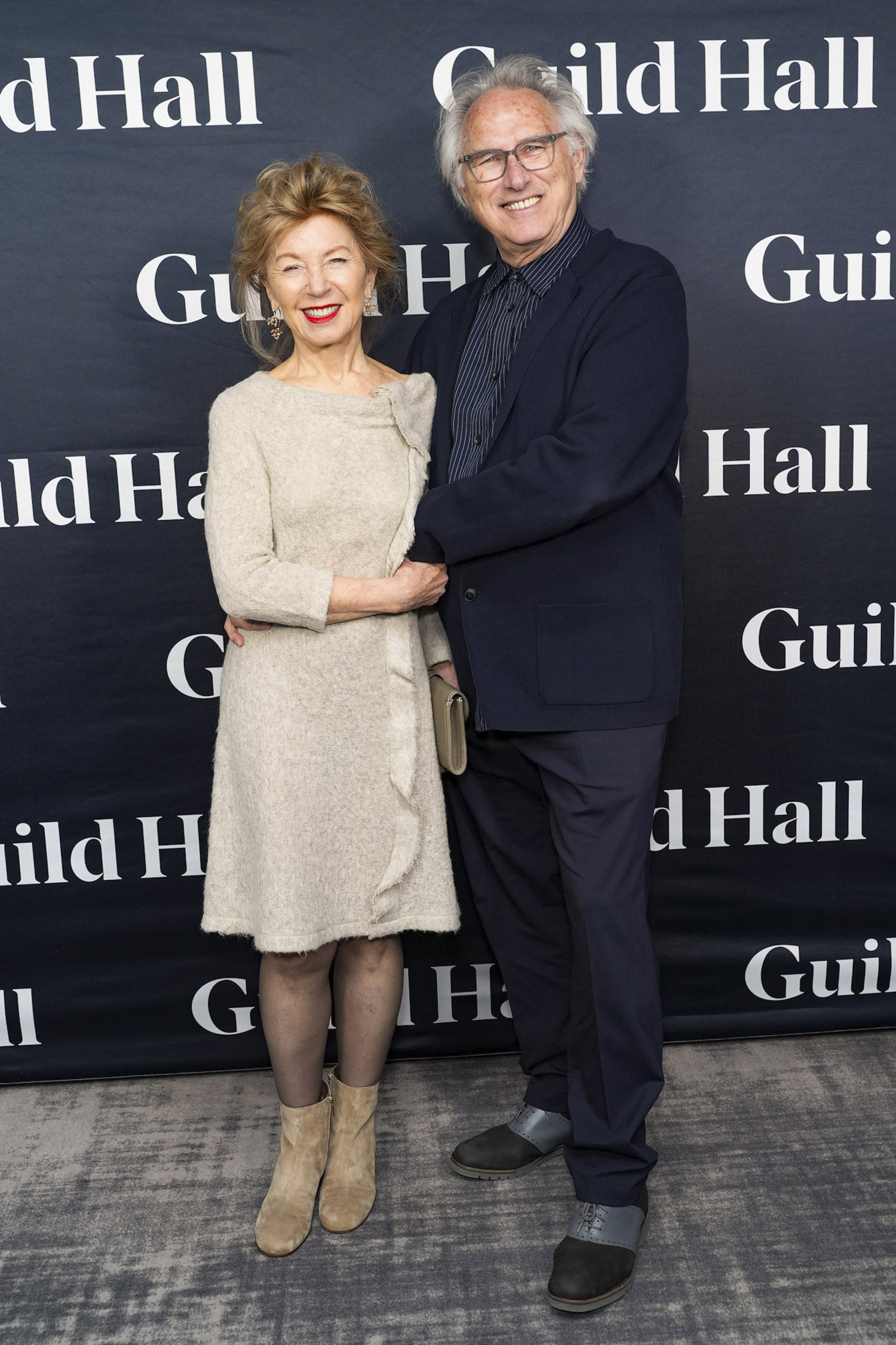 April Gornik and Eric Fischl at Guild Hall's 38th annual Academy of the Arts Achievement Awards Dinner on April 3, at the Rainbow Room in New York City.           Sean Zanni for Patrick McMullan