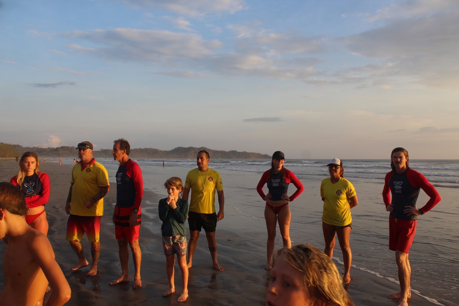 The Hampton Lifeguard Association traveled to Noceras, Costa Rica, to help start a new junior lifeguard program.   RIGO GONZALEZ