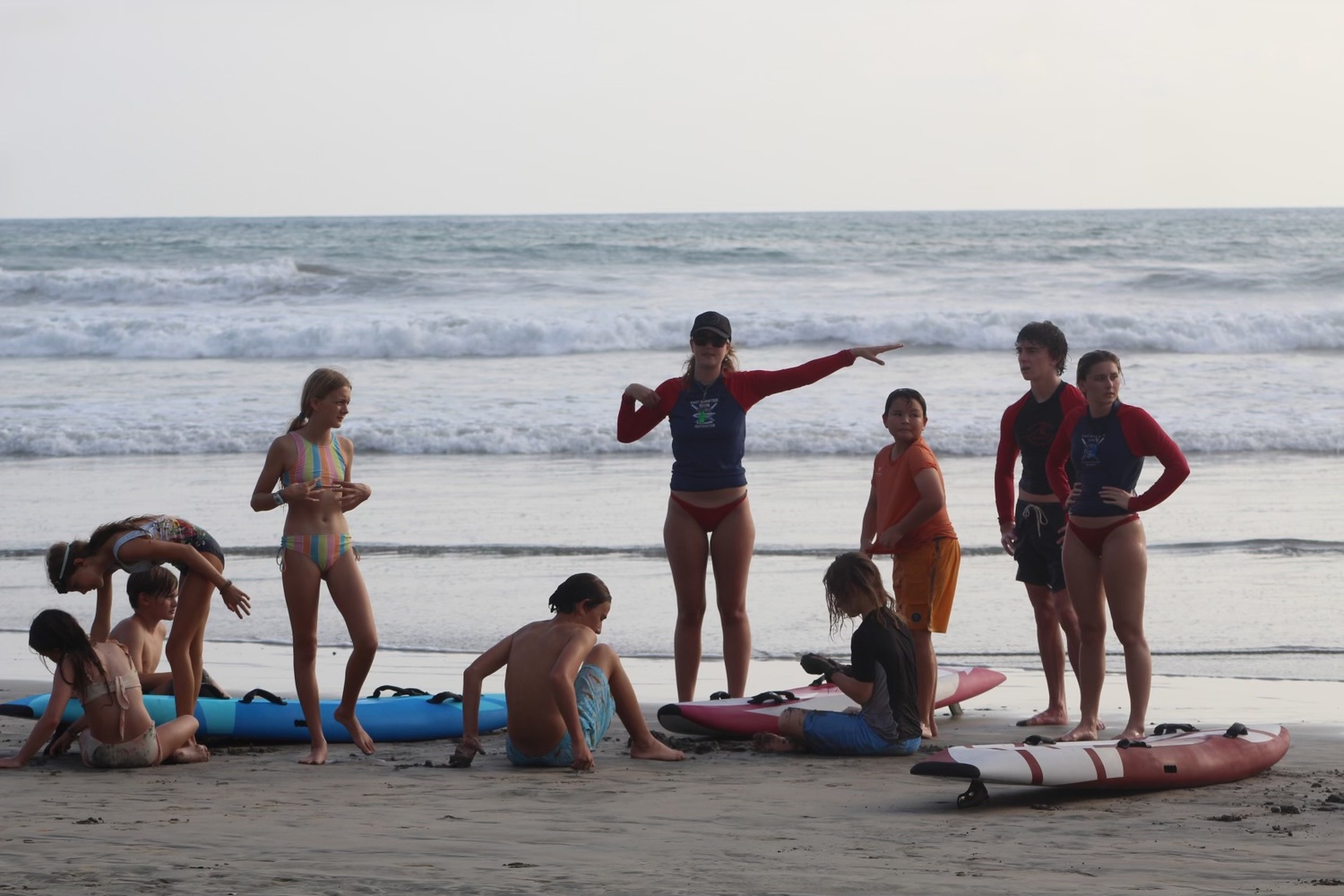 The Hampton Lifeguard Association traveled to Noceras, Costa Rica, to help start a new junior lifeguard program.   RIGO GONZALEZ