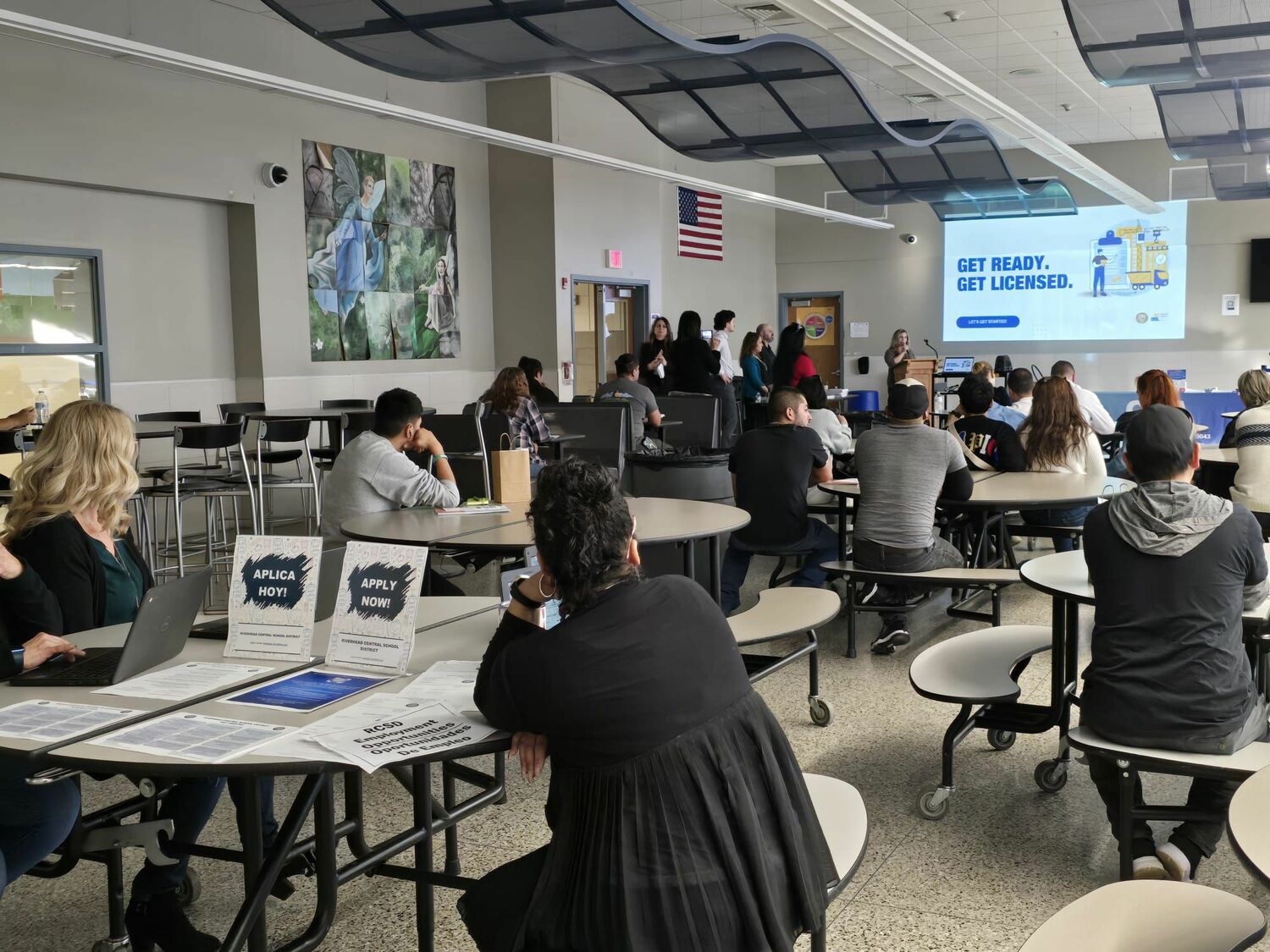 Organización Latino Americana of Eastern Long Island hosted a professional-licensing workshop last month in Riverhead. COURTESY OLA OF EASTERN LONG ISLAND