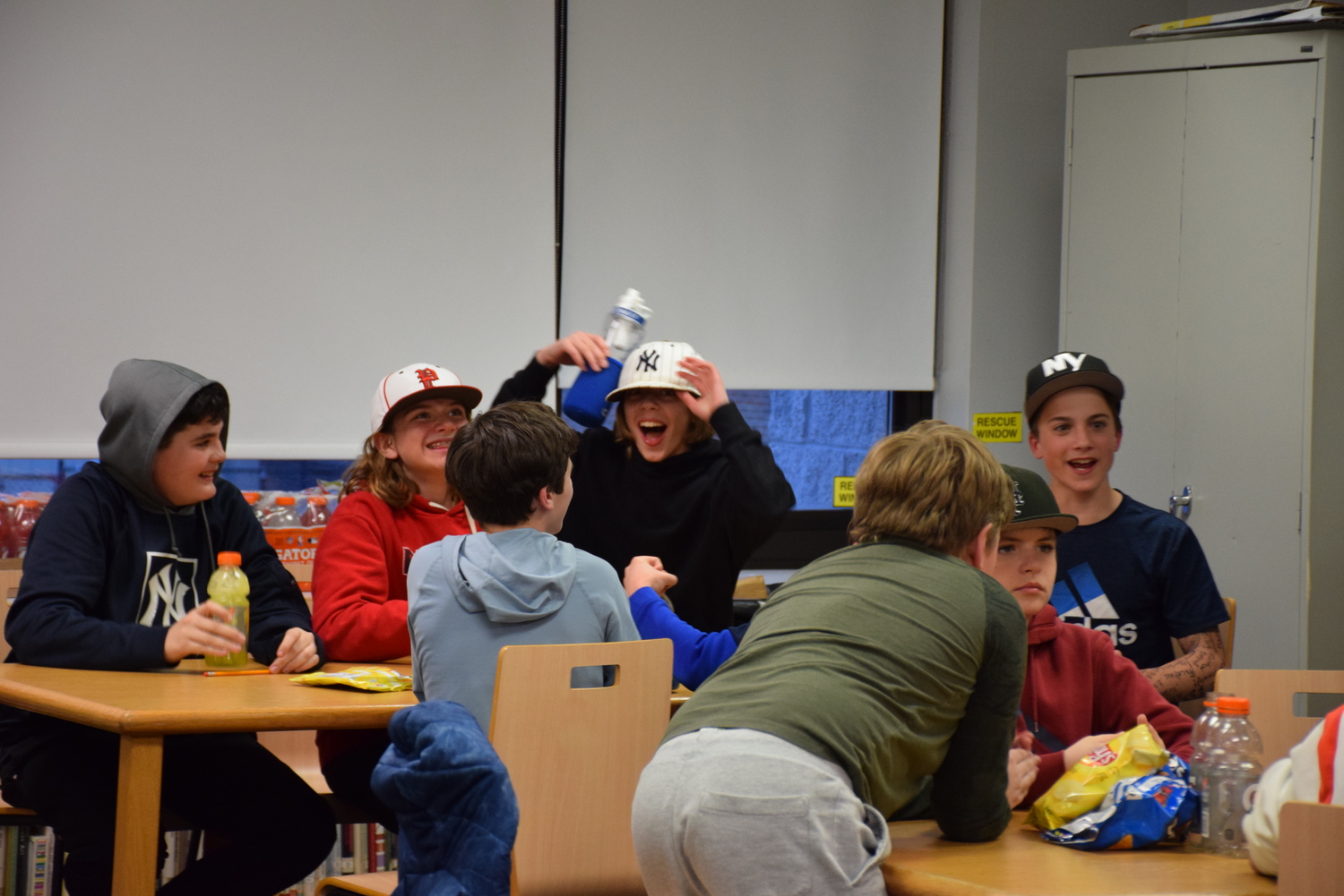 Pierson’s PTSA hosted Trivia Night for the Pierson Middle and High School students for a fun filled night of brain teasers, snacks and prizes. COURTESY SAG HARBOR SCHOOL DISTRICT