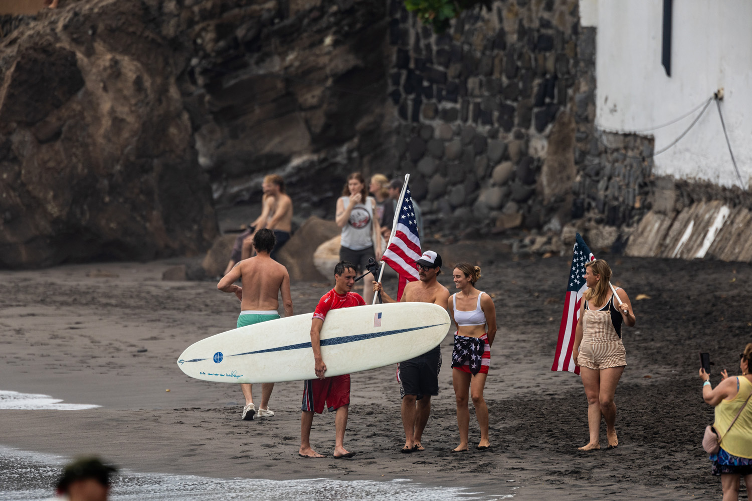 Montauk resident Chase Lieder, 18, helped Team USA to a fifth-place finish out of 39 countries at the ISA World Longboard Championships held in El Sunzal, El Salvador, on April 19-25. ISA/JERSSON BARBOZA