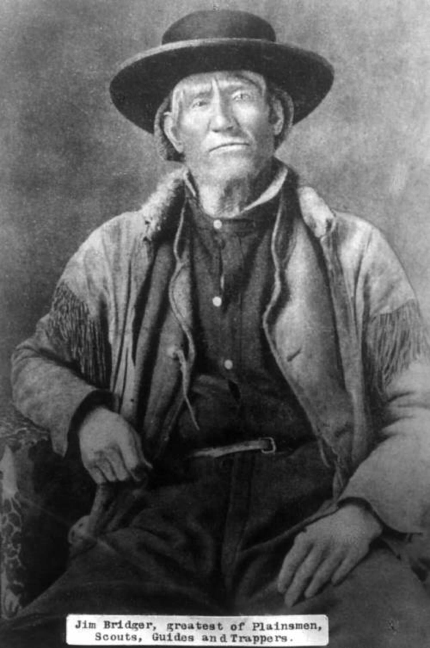 Western explorer Jim Bridger, a contemporary of Jedediah Smith. COURTESY TOM CLAVIN