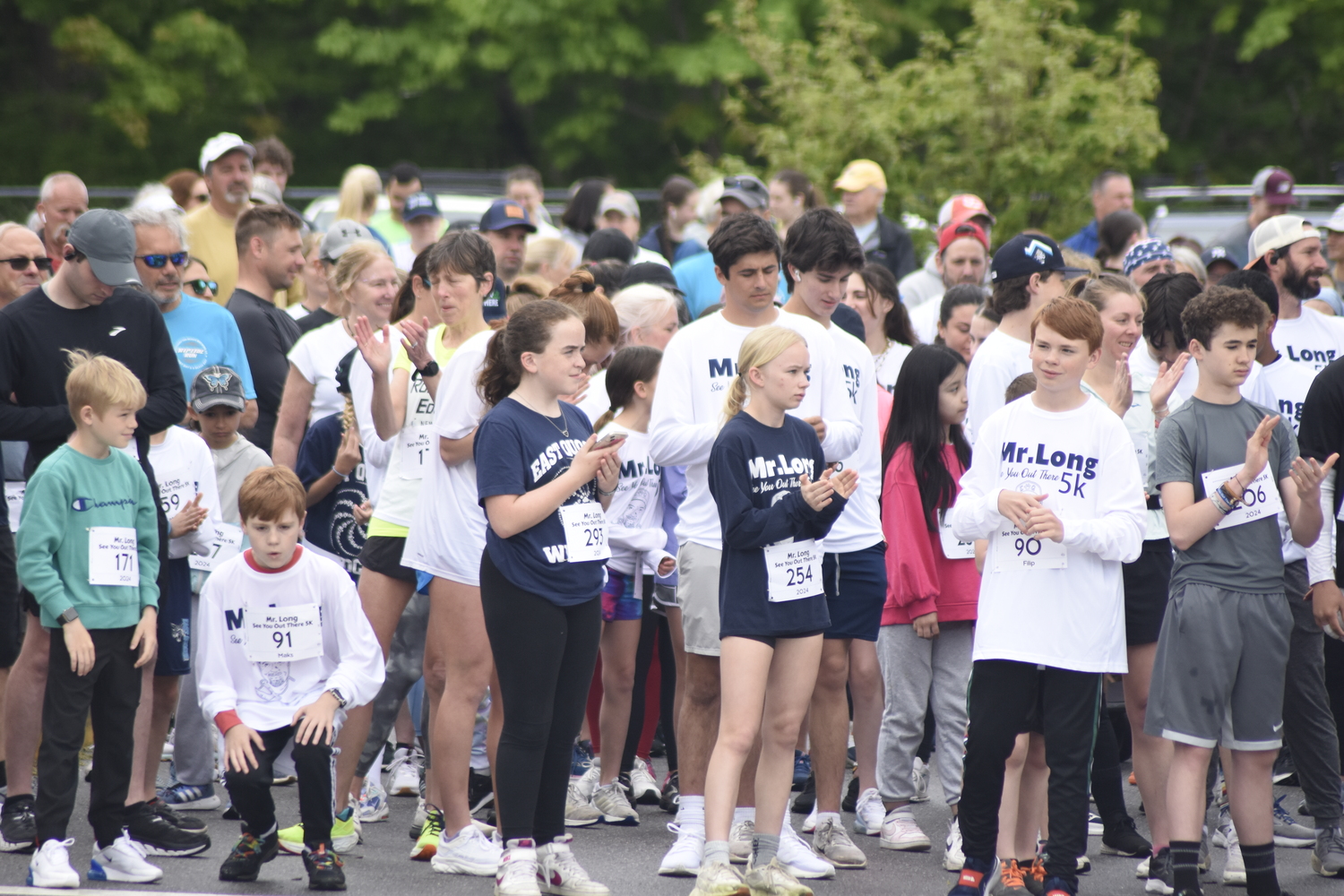 Runners are set for the start of the second annual Mr. Long 