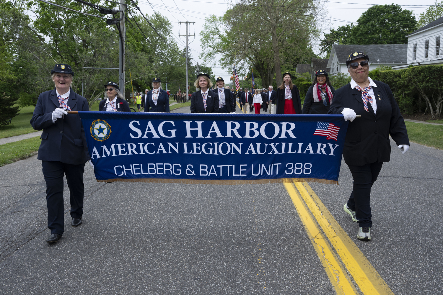 The Sag Harbor American Legion Auxiliary.  LORI HAWKINS