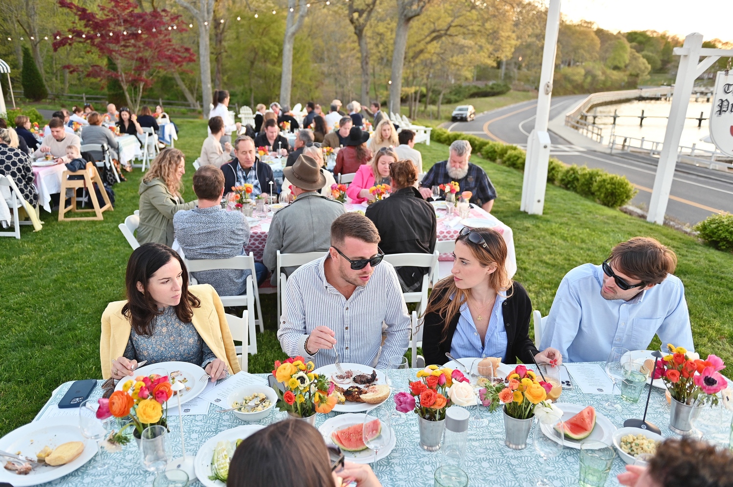 Guests enjoy the outdoor festivities at The Pridwin. Courtesy Cape Resorts