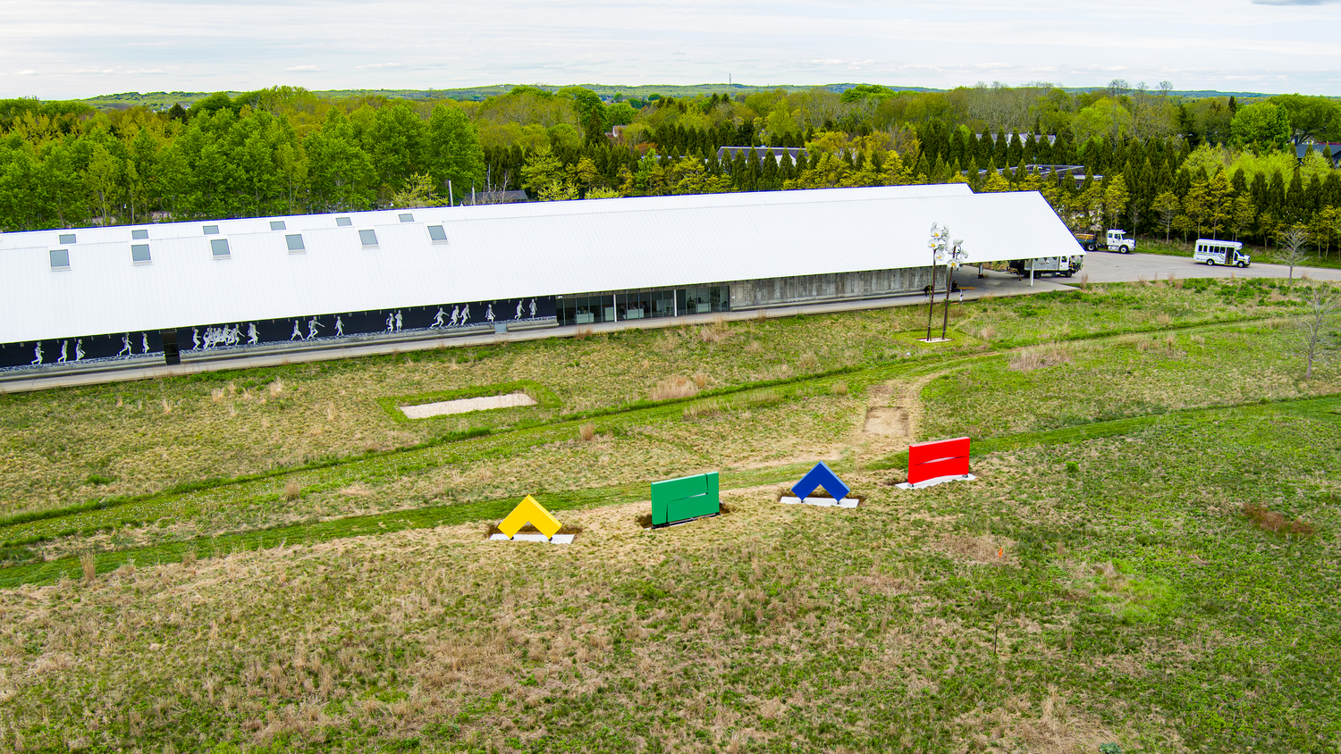 Carmen Herrera's Sculptures at the Parrish Art Museum. COURTESY PARRISH ART MUSEUM AND VISION MAKER PRODUCTIONS INC.