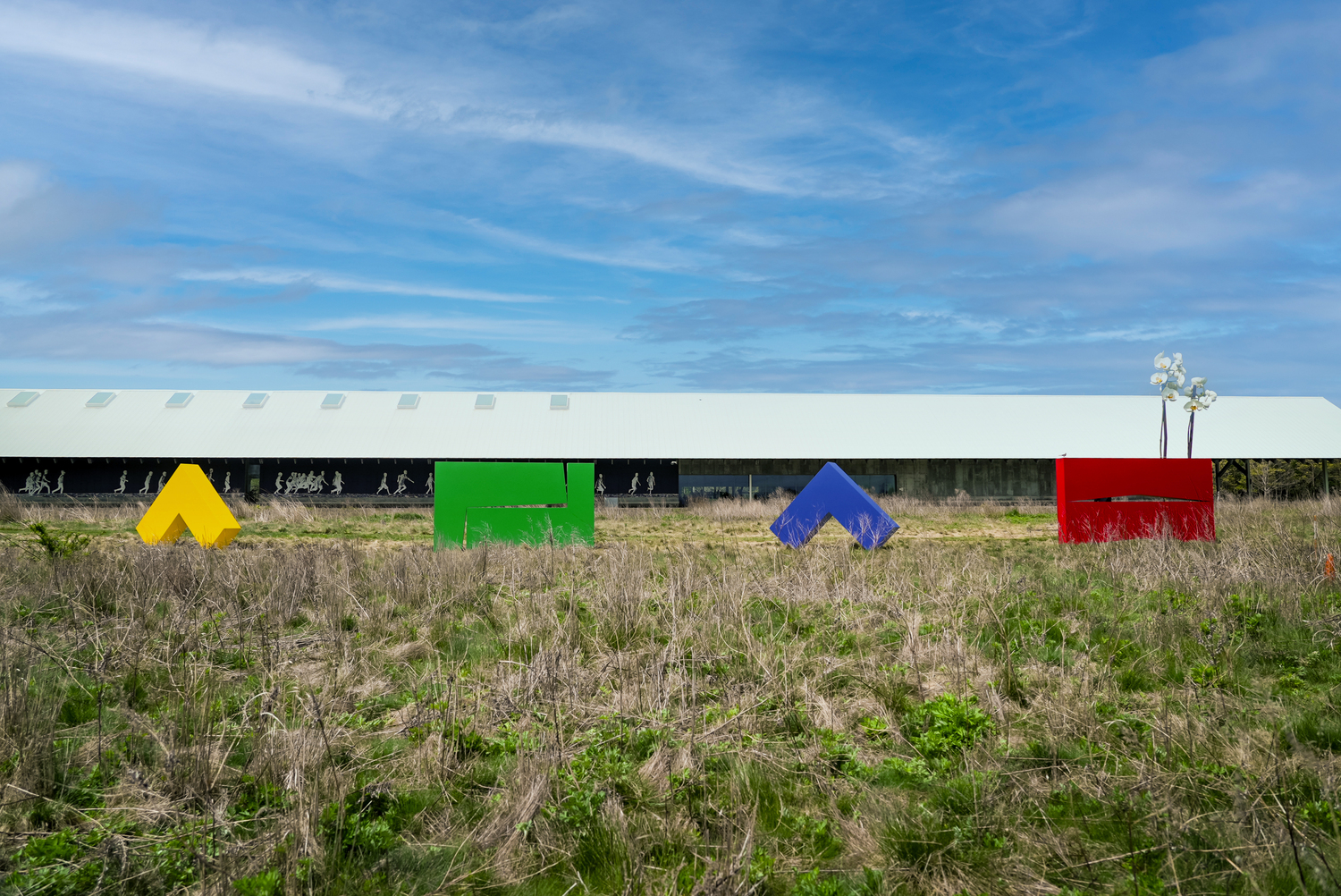 Carmen Herrera's Sculptures at the Parrish Art Museum. COURTESY PARRISH ART MUSEUM AND VISION MAKER PRODUCTIONS INC.