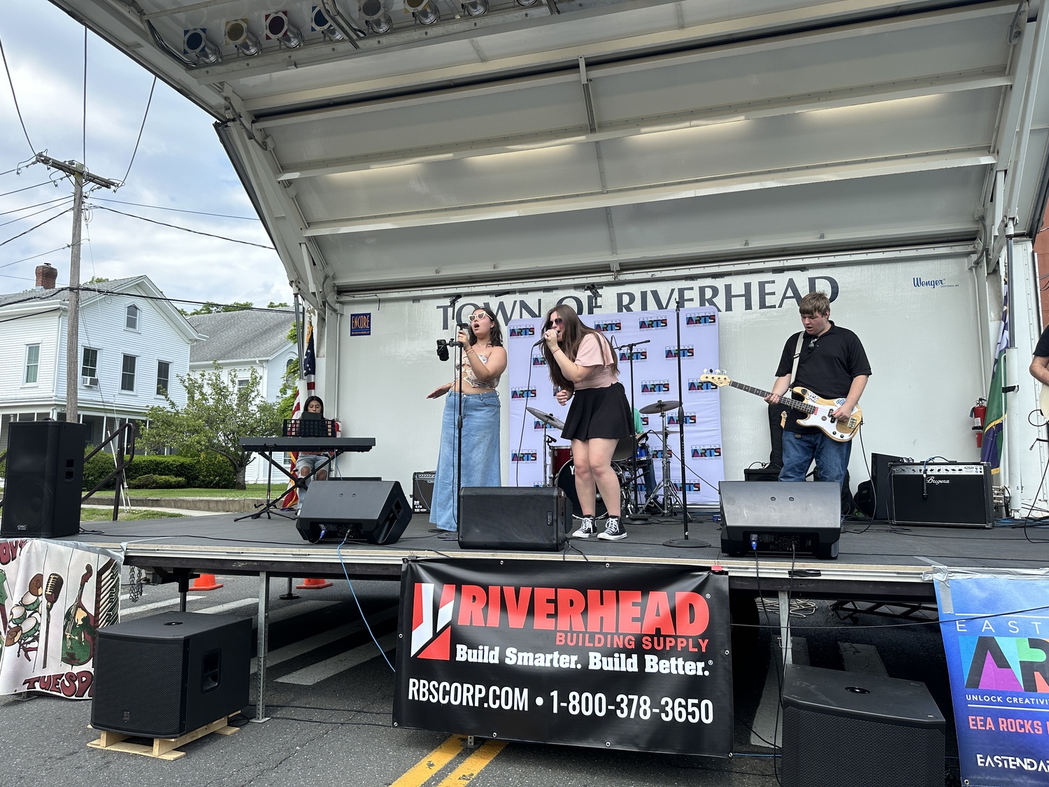 Daydream performing in Riverhead on May 26. DAN STARK