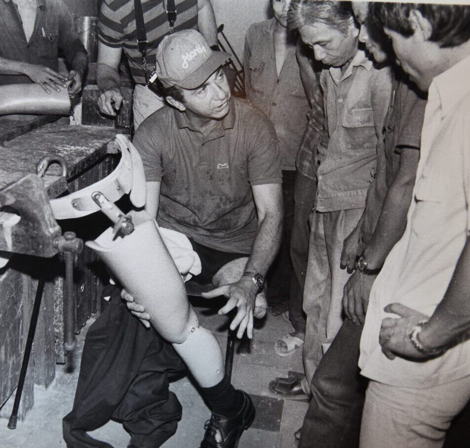 John Behan during a visit back to Vietnam. COURTESY USA WARRIOR STORIES