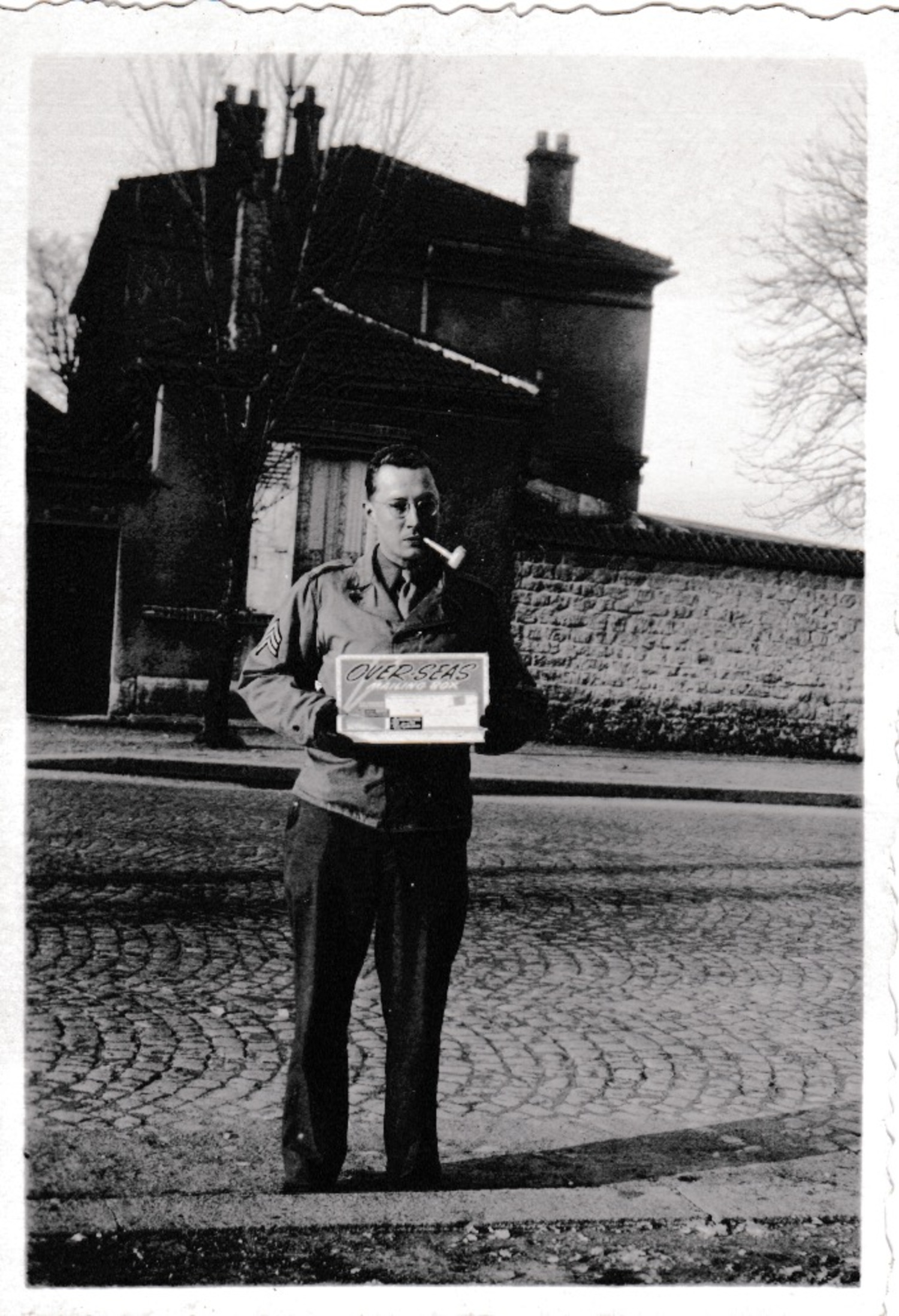John Holden in Berlin at the end of World War II. COURTESY USA WARRIOR STORIES