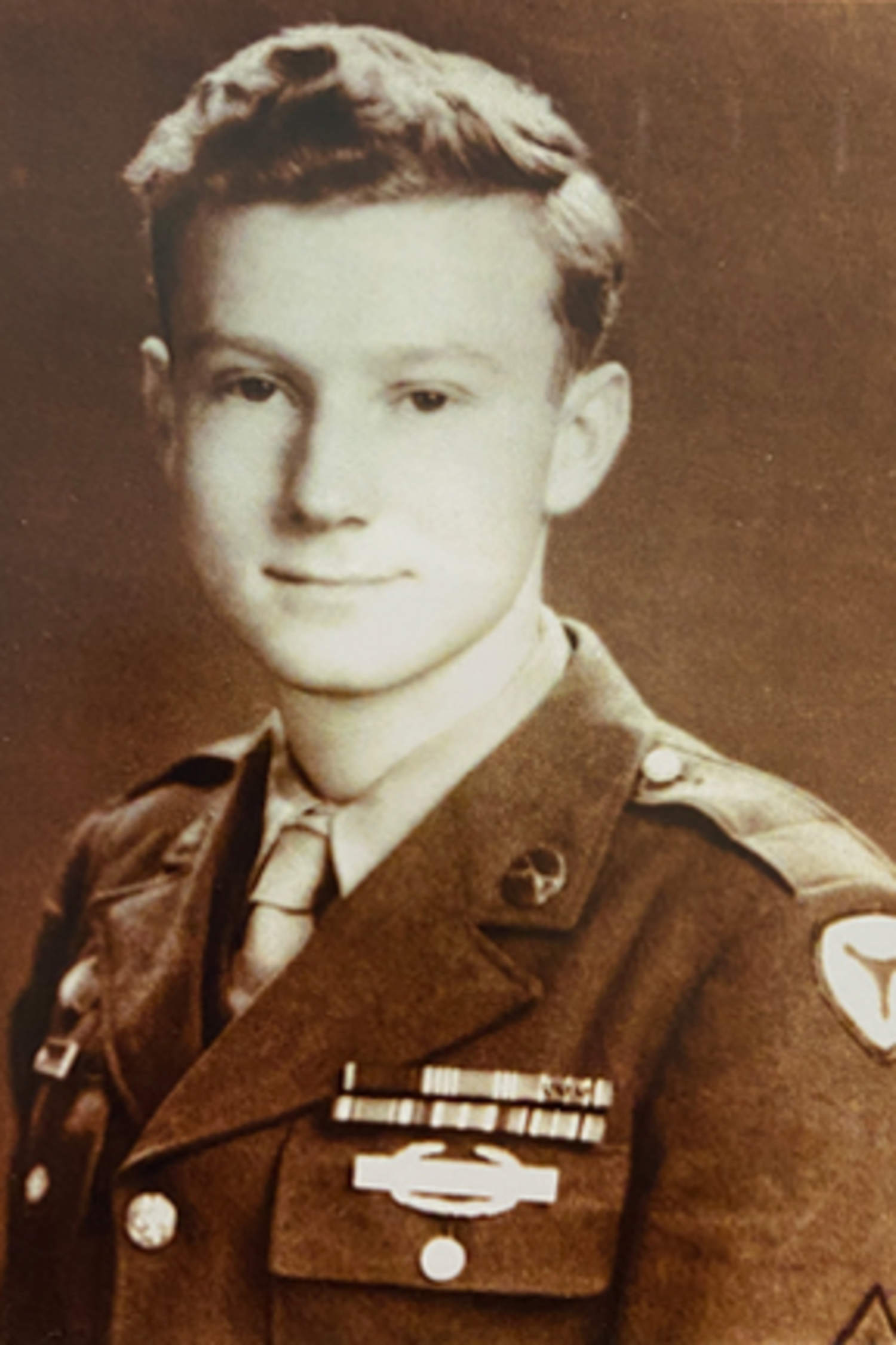 Martin Sylvester in his World War II-era Army uniform. COURTESY USA WARRIOR STORIES