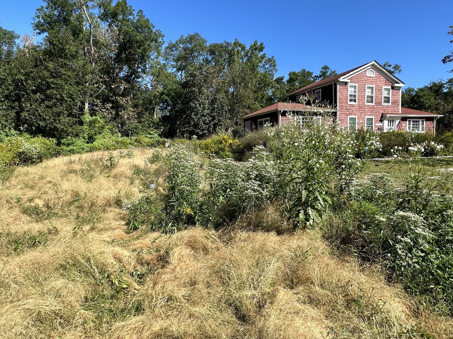 The Roy Latham Nature Center at Inlet Pond County Park in Greenport.