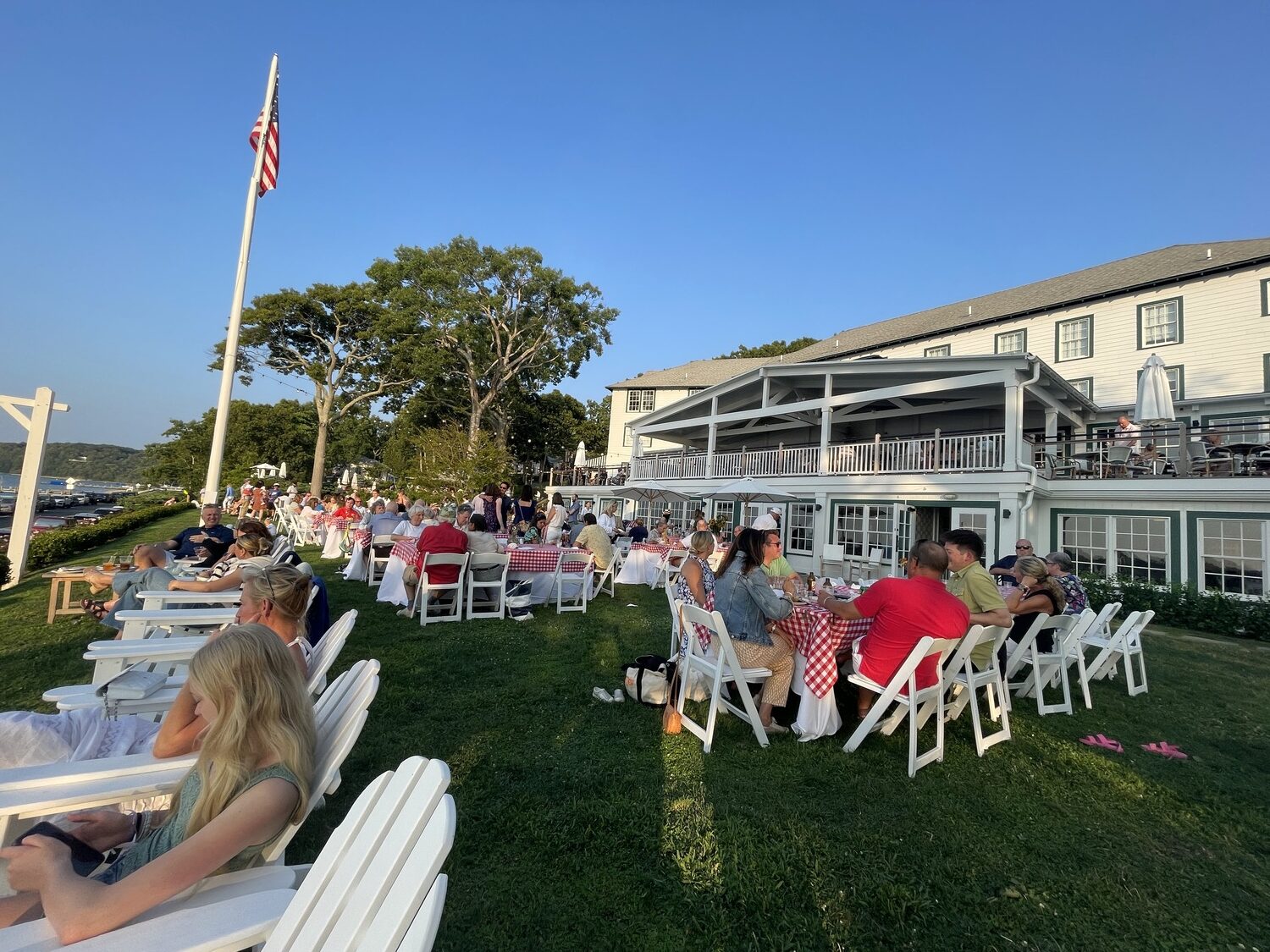 The Wednesday night barbecue at The Pridwin Hotel and Cottages. Courtesy Cape Resorts