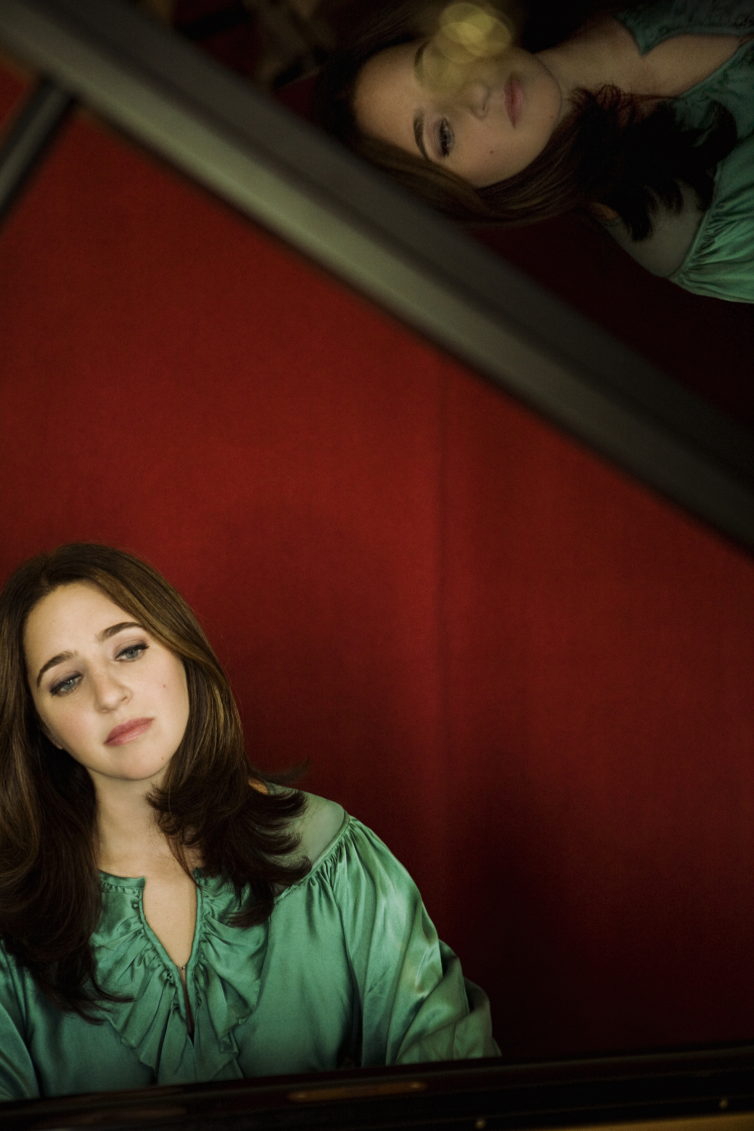 Pianist Simone Dinnerstein performs in Quogue on June 15. LISA-MARIE MAZZUCCO