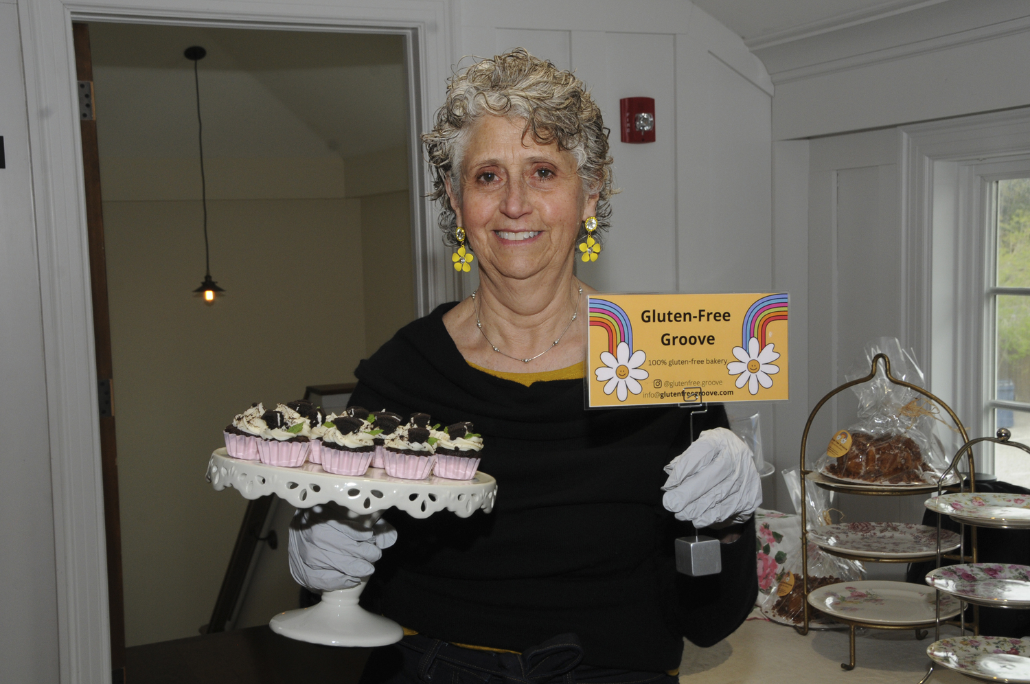 Local bakers brought their best cup cakes to Scoville Hall in Amagansett on Sunday, to compete in South Fork Bakery's 