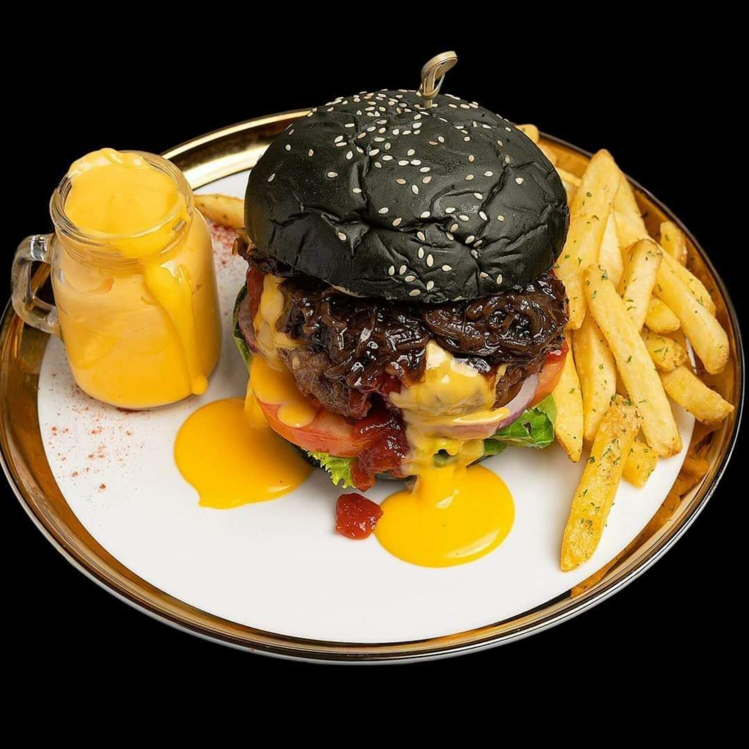 A Wagyu slider with fries on the side from Pookaberry Café. Gavin Menu photo