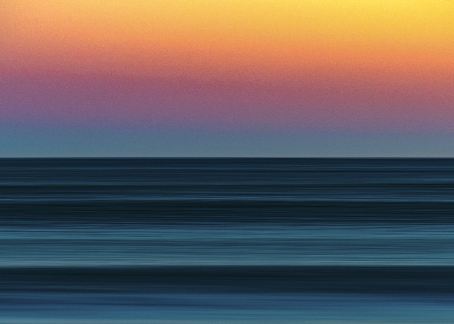 The sunset over the ocean. COURTESY JAMES KATSIPIS